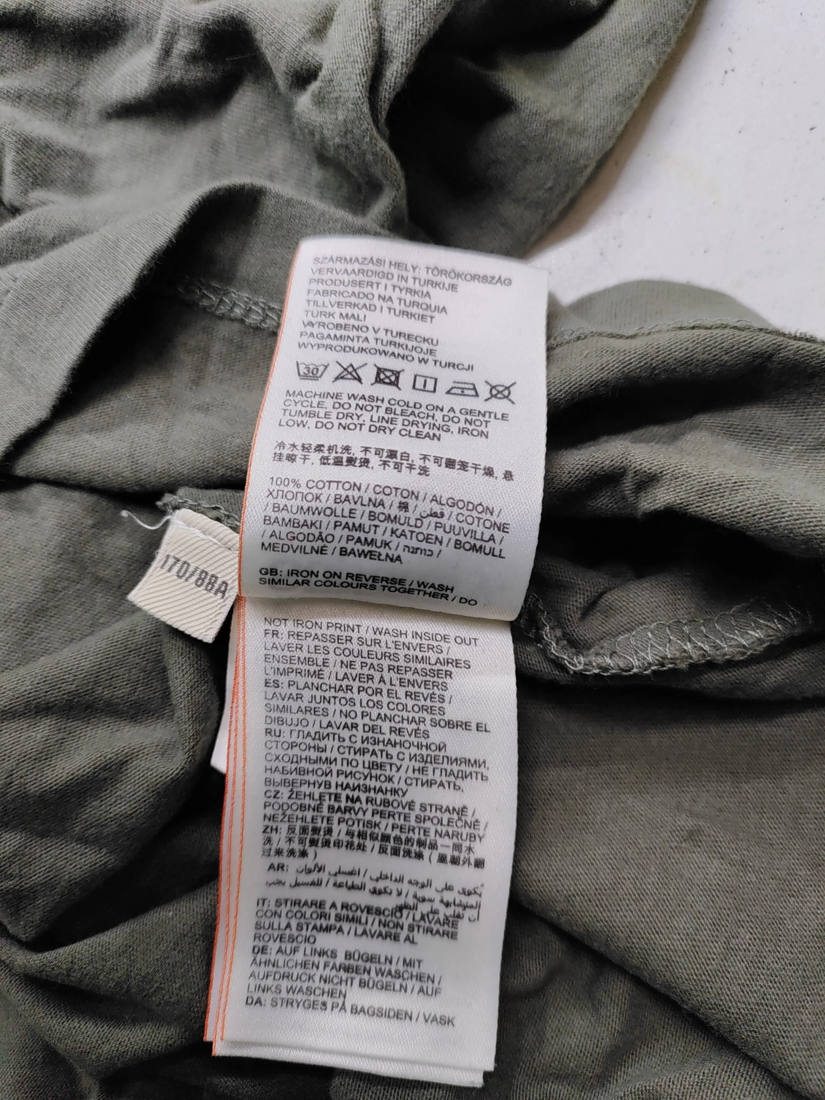 Superdry Women's T-Shirt S Green 100% Cotton Short Sleeve Round Neck Basic - Image 6