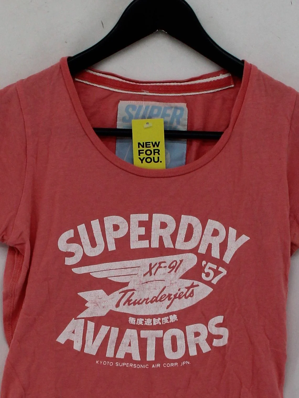 Superdry Women's T-Shirt S Pink 100% Cotton Basic - Image 3