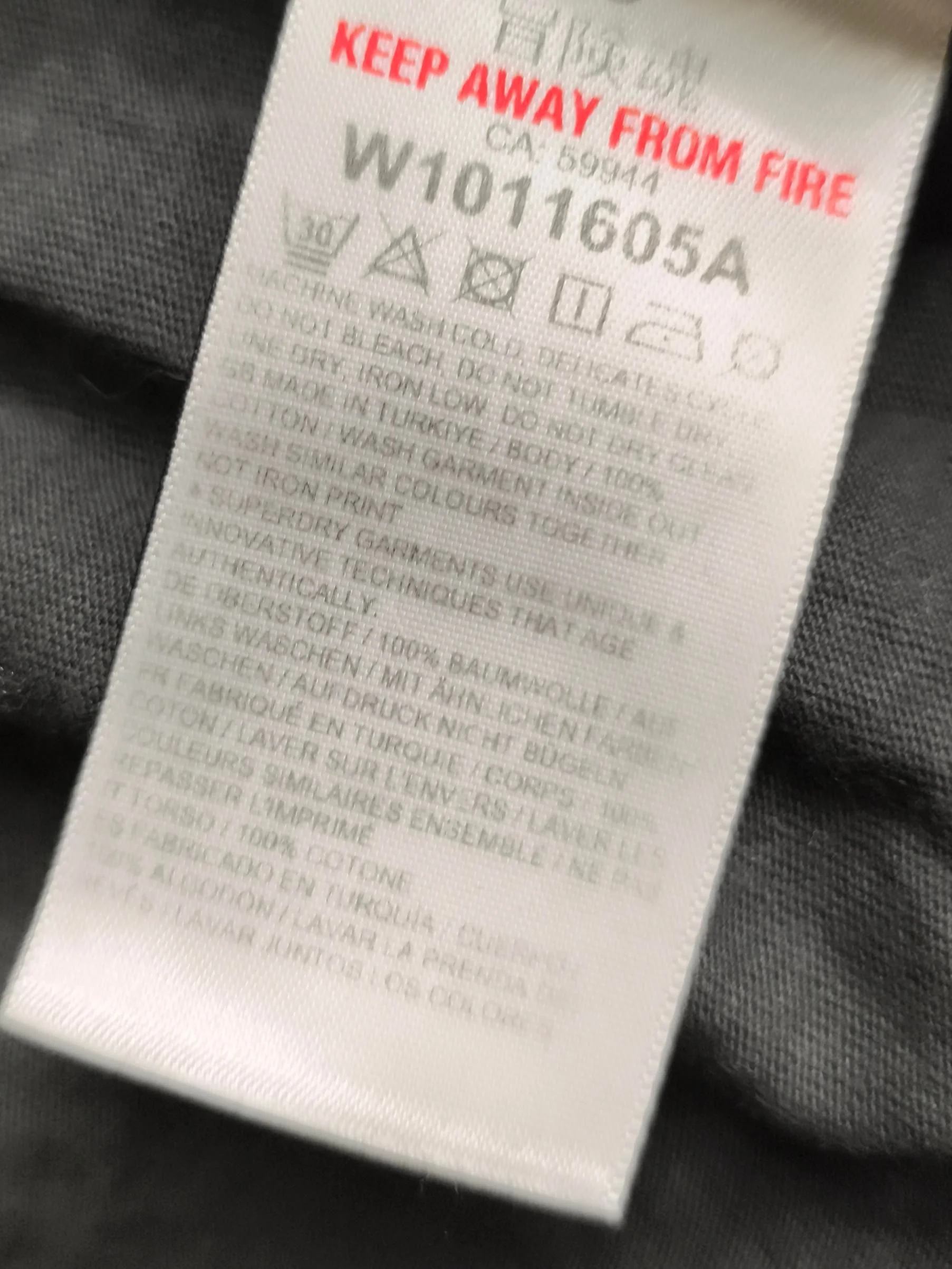 Superdry Women's T-Shirt UK 12 Grey 100% Cotton Basic - Image 8