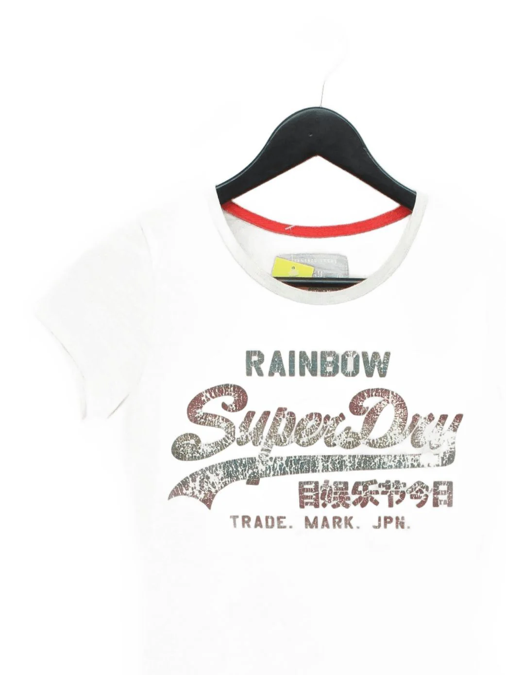 Superdry Women's T-Shirt XS Grey Polyester with Cotton Basic