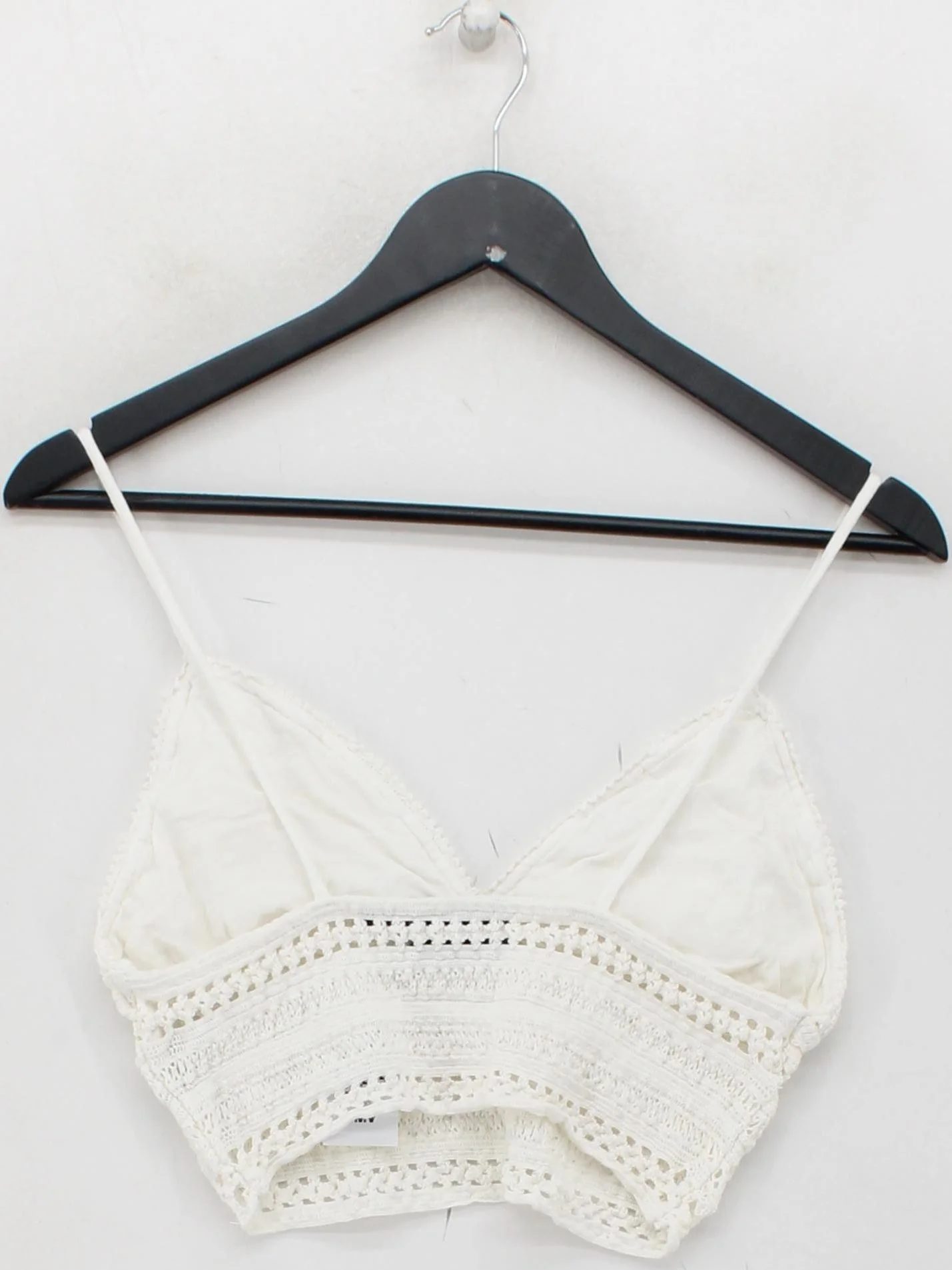 Superdry Women's Top UK 10 White Cotton with Polyester, Elastane Cropped - Image 2