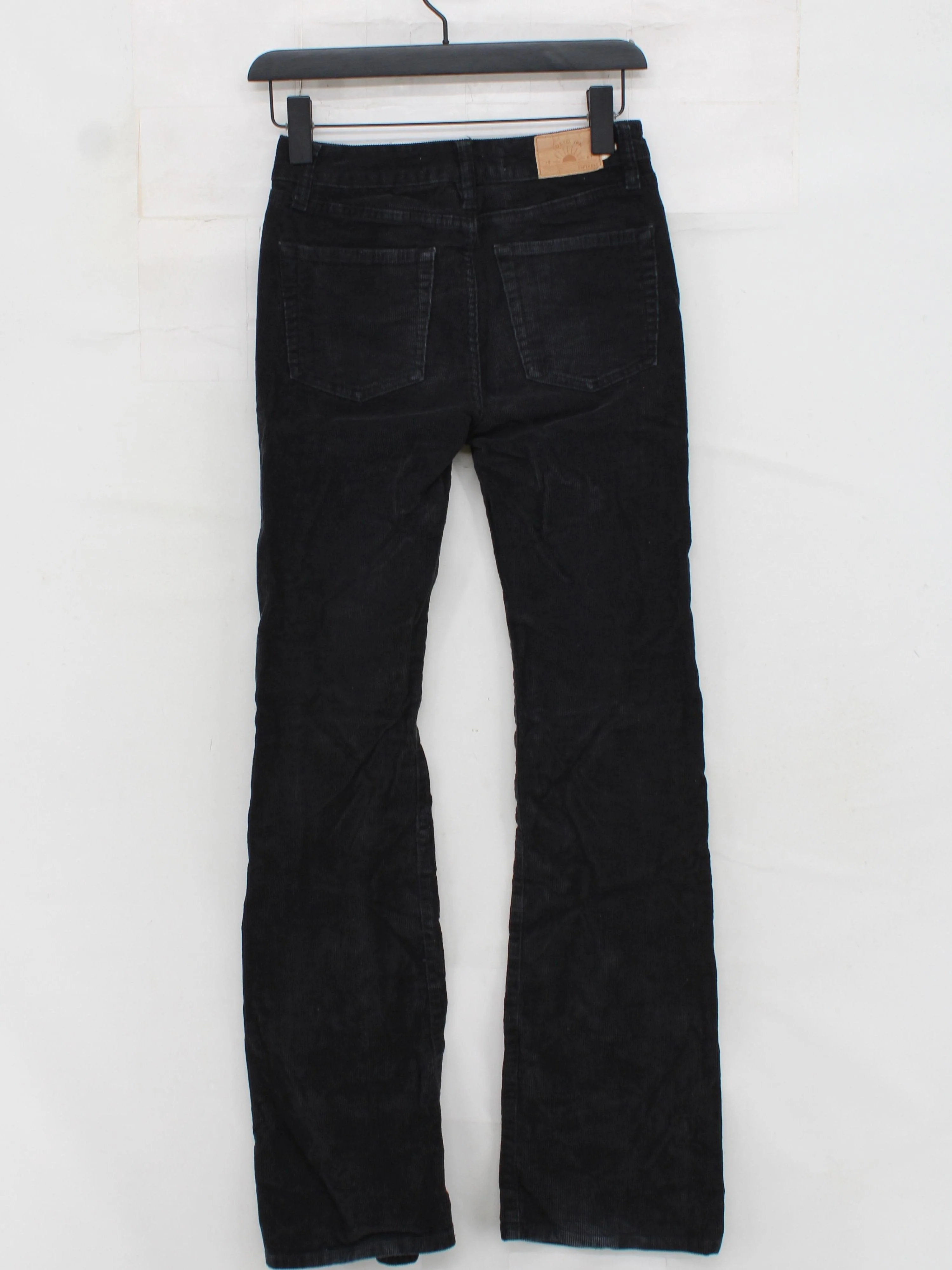 Superdry Women's Trousers W 26 in Black Cotton with Elastane Chino - Image 2