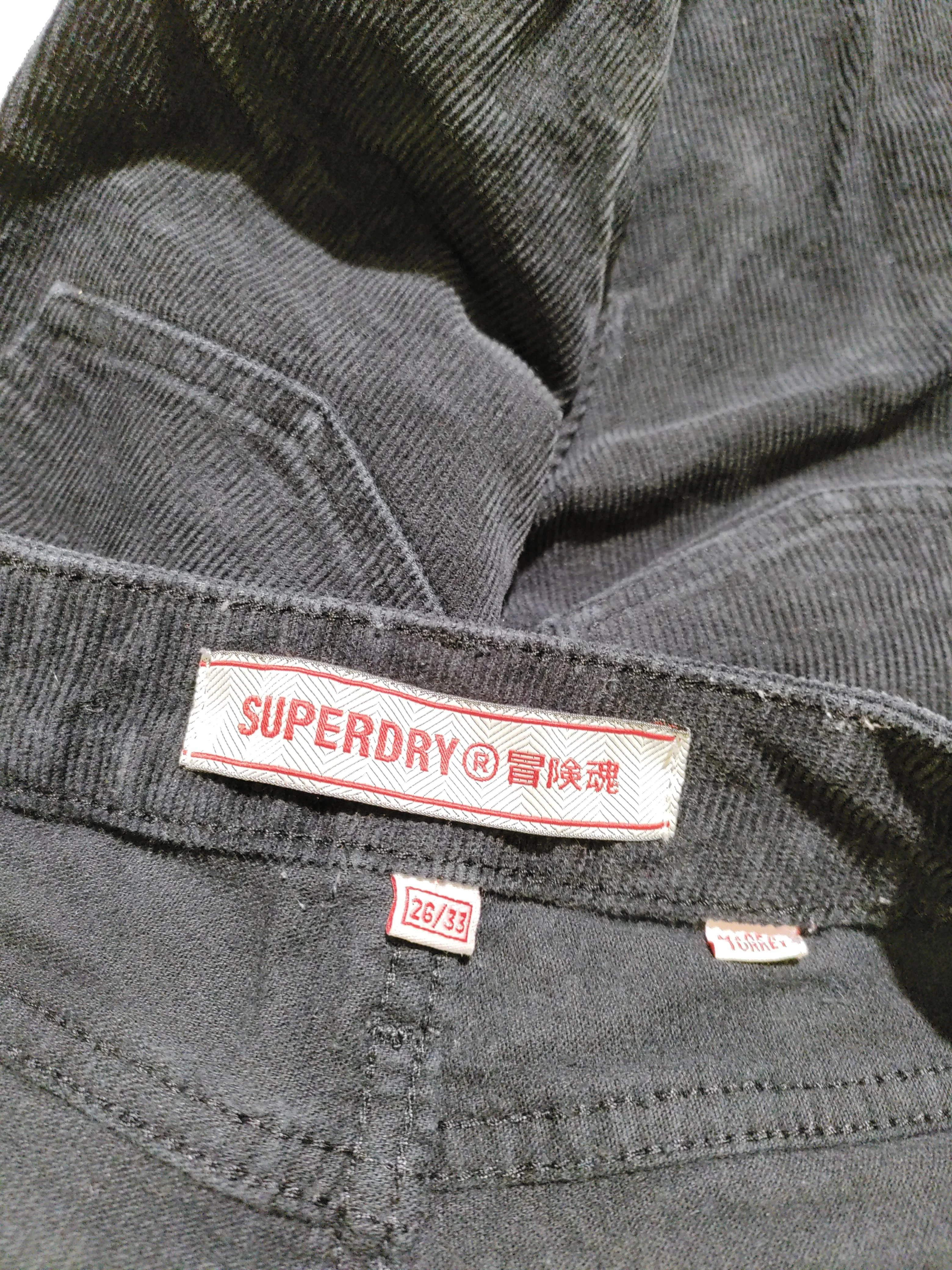 Superdry Women's Trousers W 26 in Black Cotton with Elastane Chino - Image 5