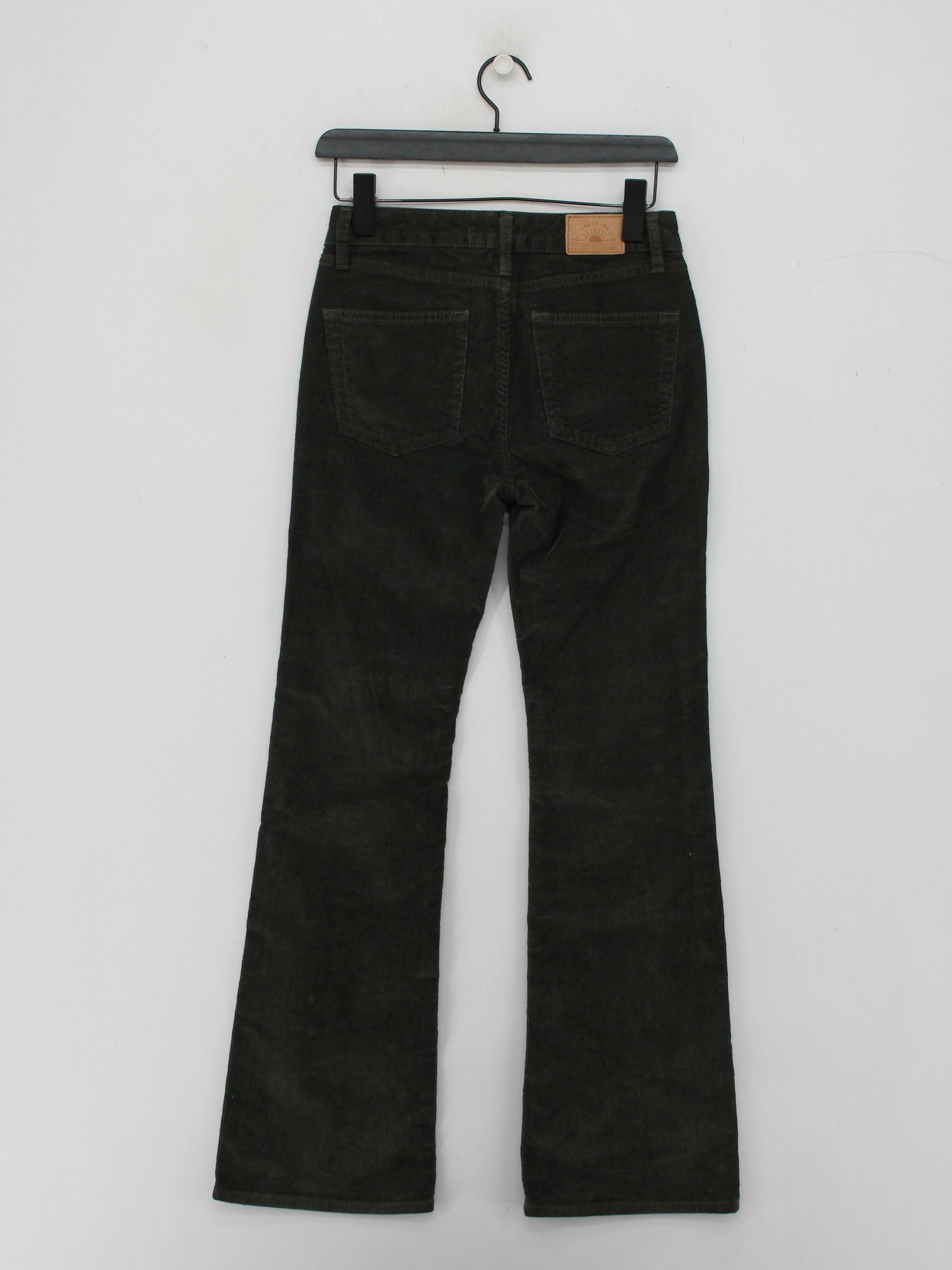 Superdry Women's Trousers W 26 in Green Cotton with Elastane Chino - Image 2