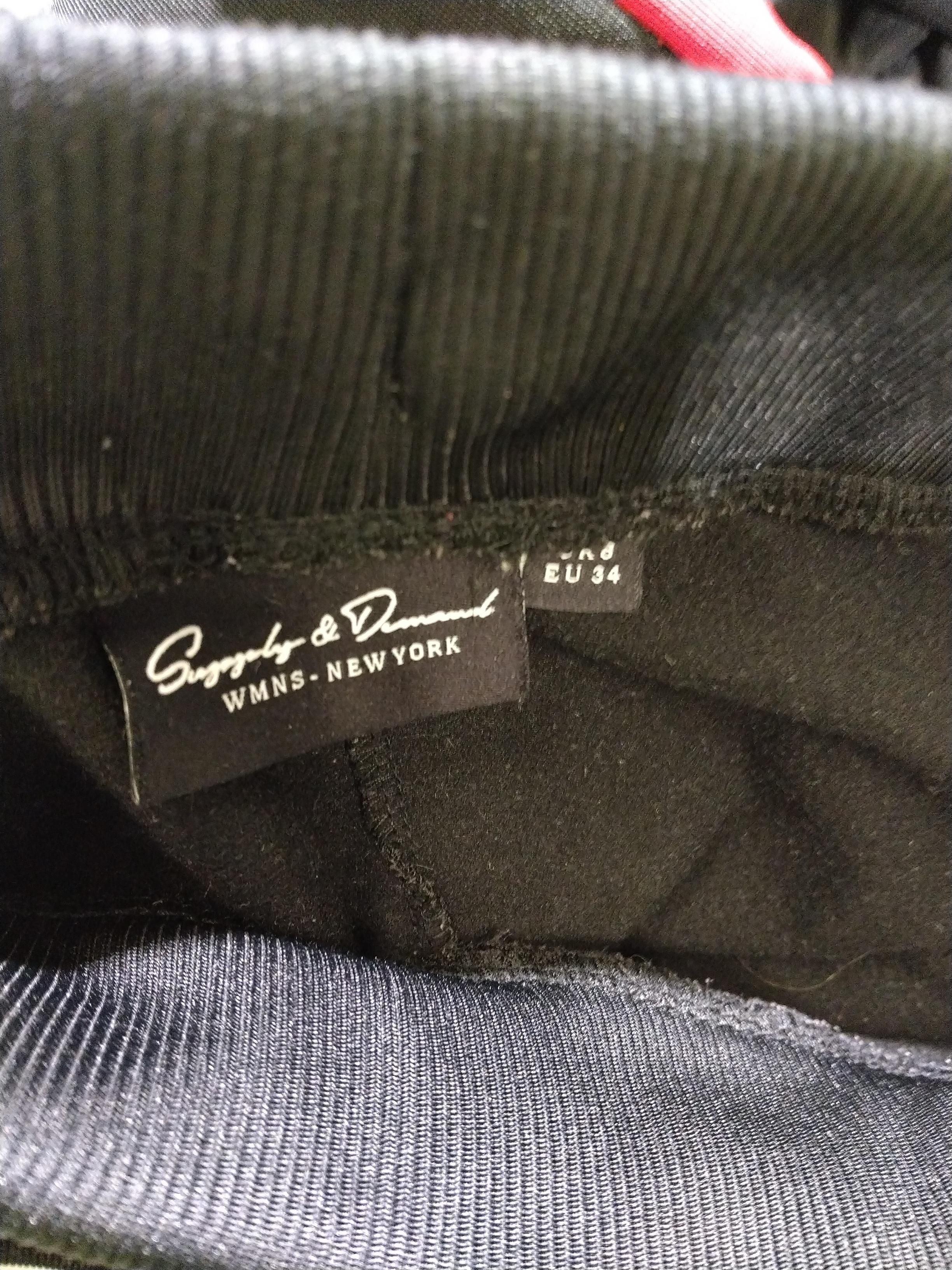 Supply And Demand Men's Sports Bottoms XS Black 100% Other Sweatpants - Image 5