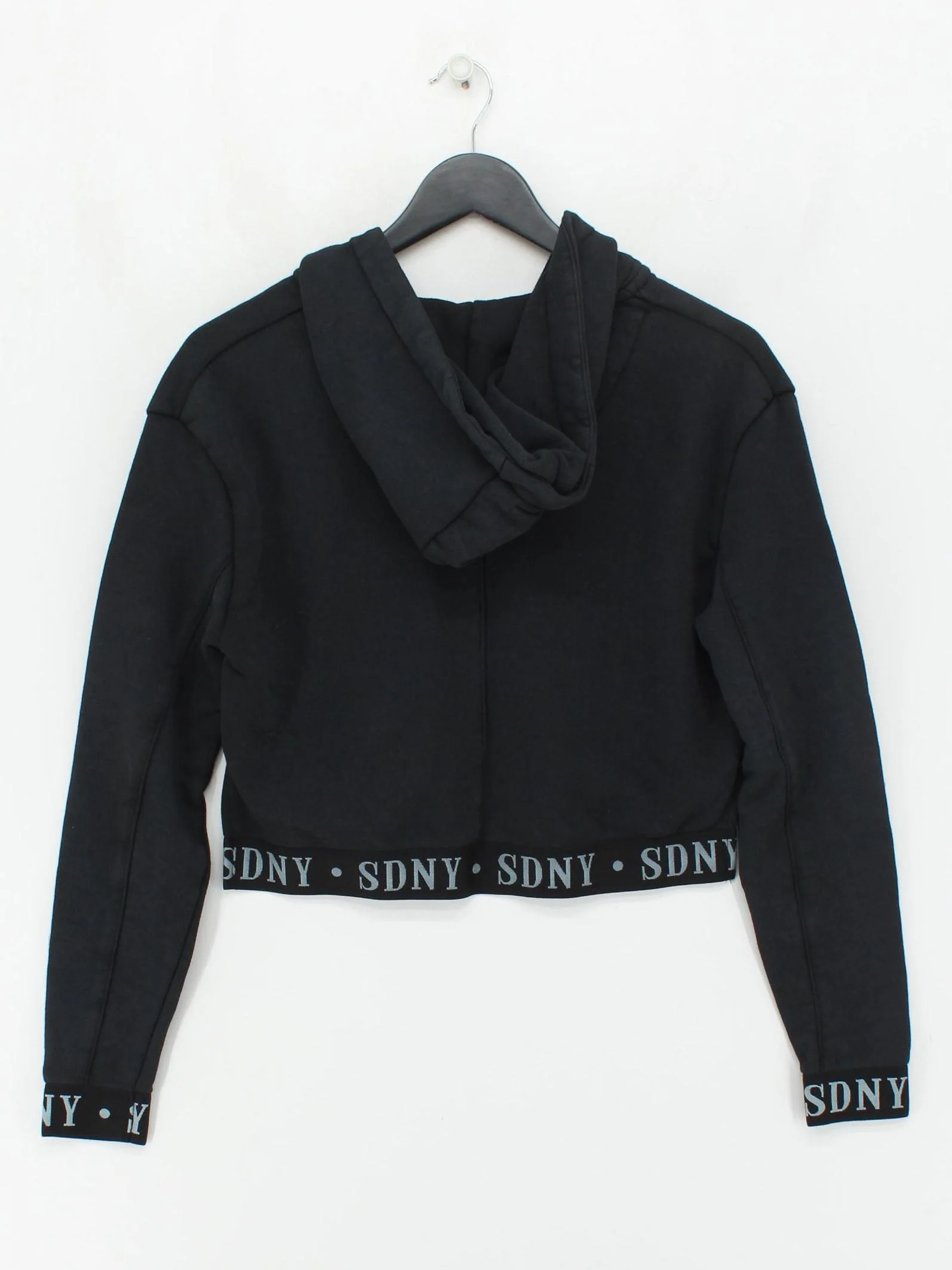 Supply And Demand Women's Hoodie UK 8 Black 100% Other Pullover - Image 2