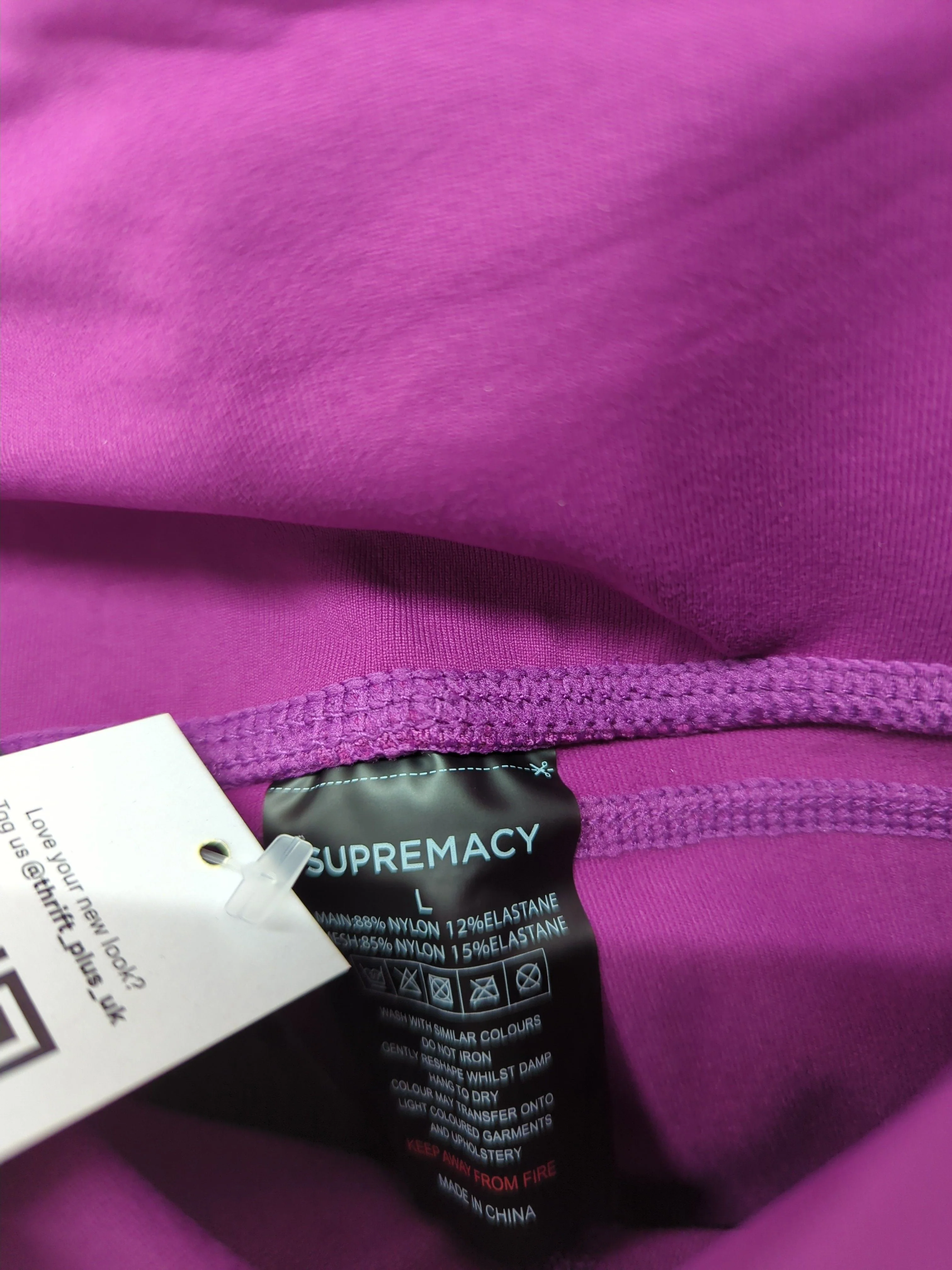 Supremacy Leggings trousers purple RRP £90 - Image 5