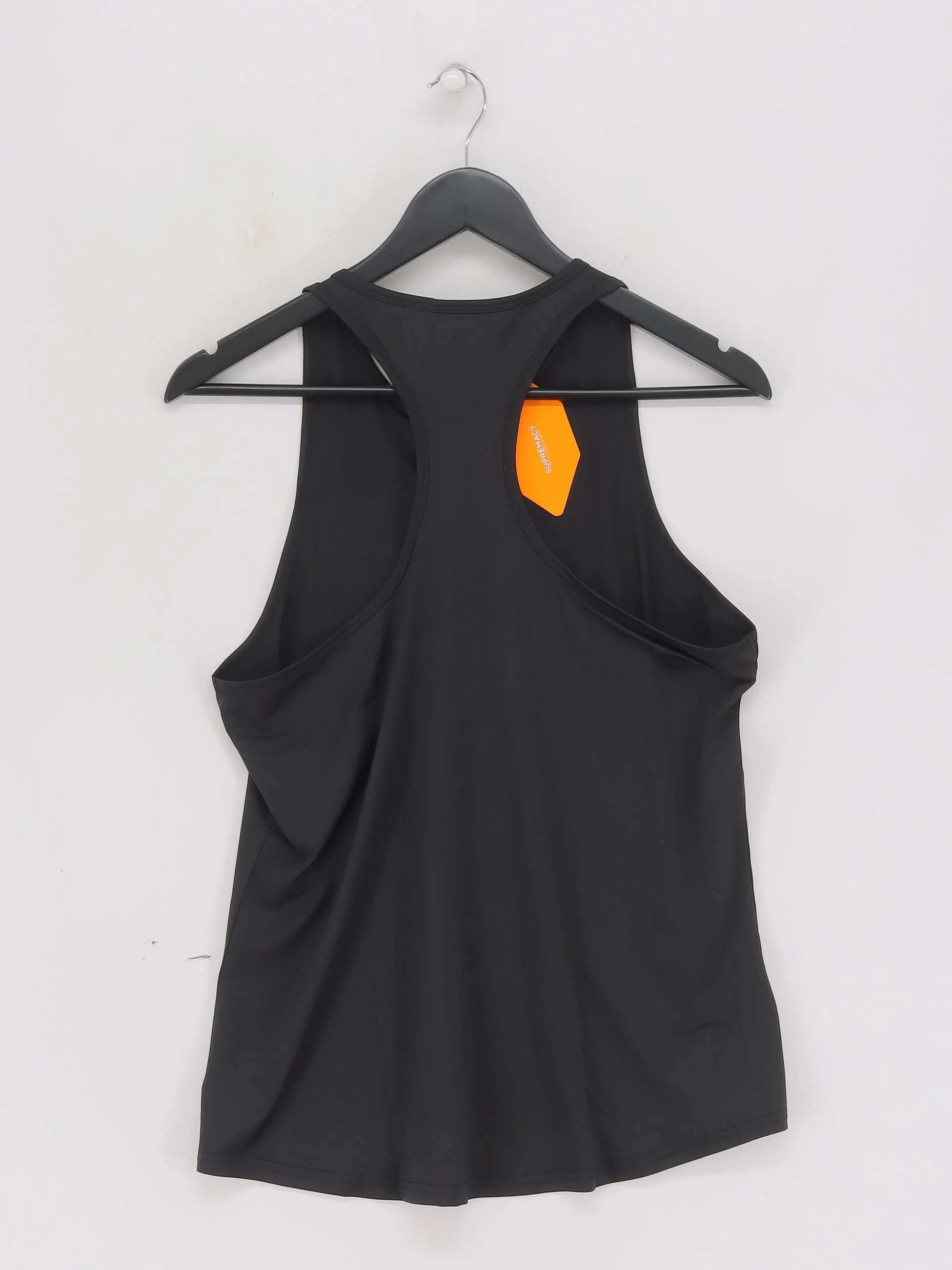 Supremacy Women's T-Shirt L Black Polyester with Elastane Basic New with tags - Image 2
