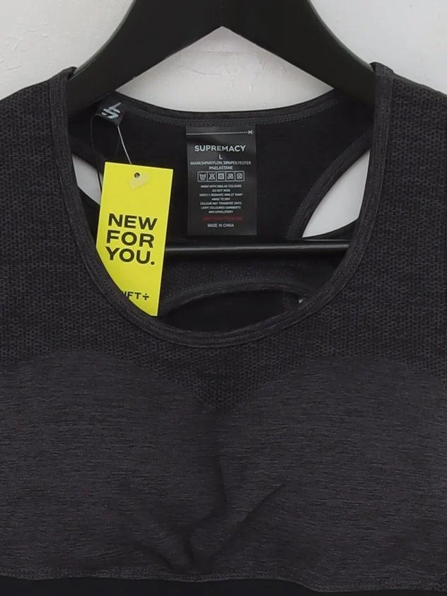 Supremacy Women's Top L Black Nylon New with tags - Image 3