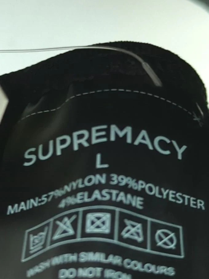Supremacy Women's Top L Black Nylon New with tags - Image 5