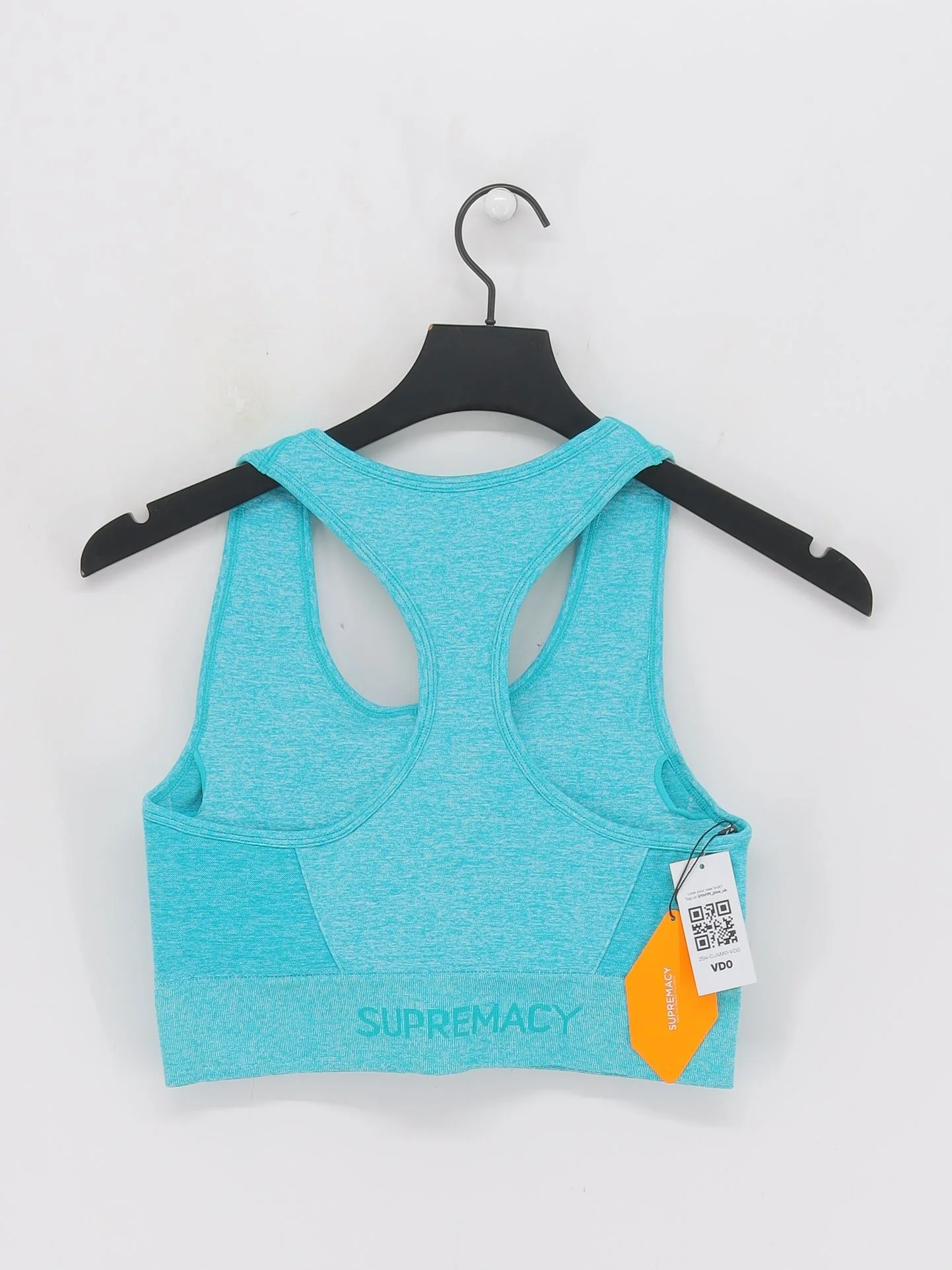 Supremacy Women's Top L Blue Nylon New with tags - Image 2