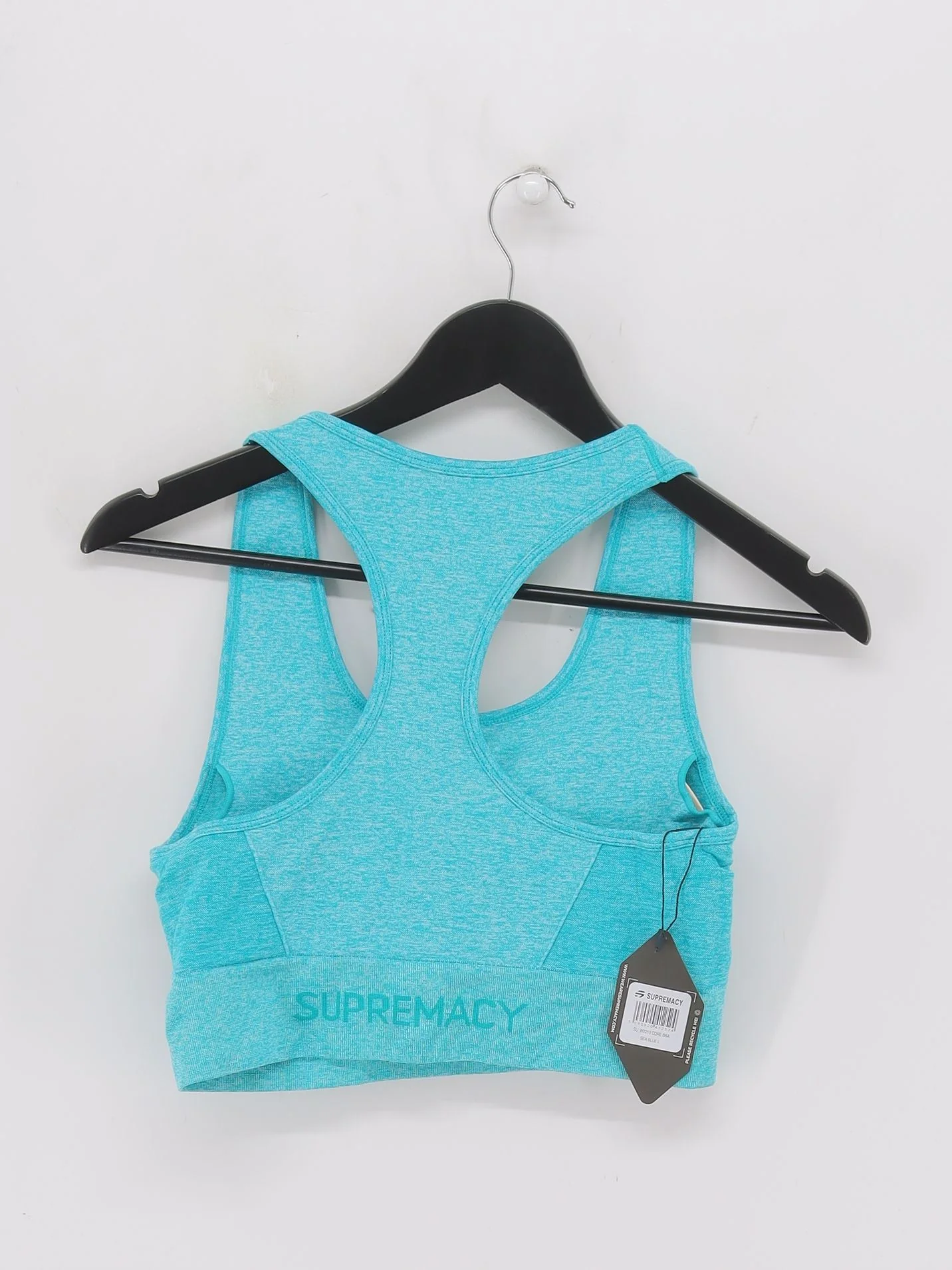 Supremacy Women's Top L Blue Nylon New with tags - Image 2