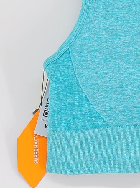 Supremacy Women's Top L Blue Nylon New with tags - Image 4