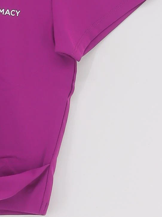 Supremacy Women's Top L Purple Nylon with Elastane Cropped New with tags - Image 4