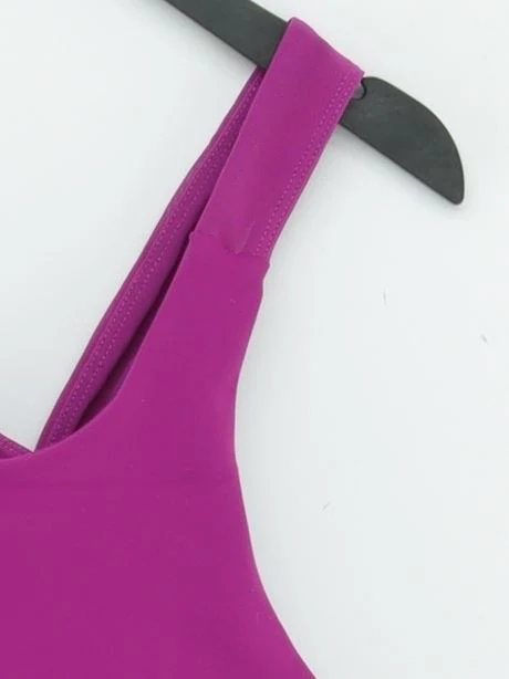 Supremacy Women's Top L Purple Nylon with Elastane Cropped New with tags - Image 4