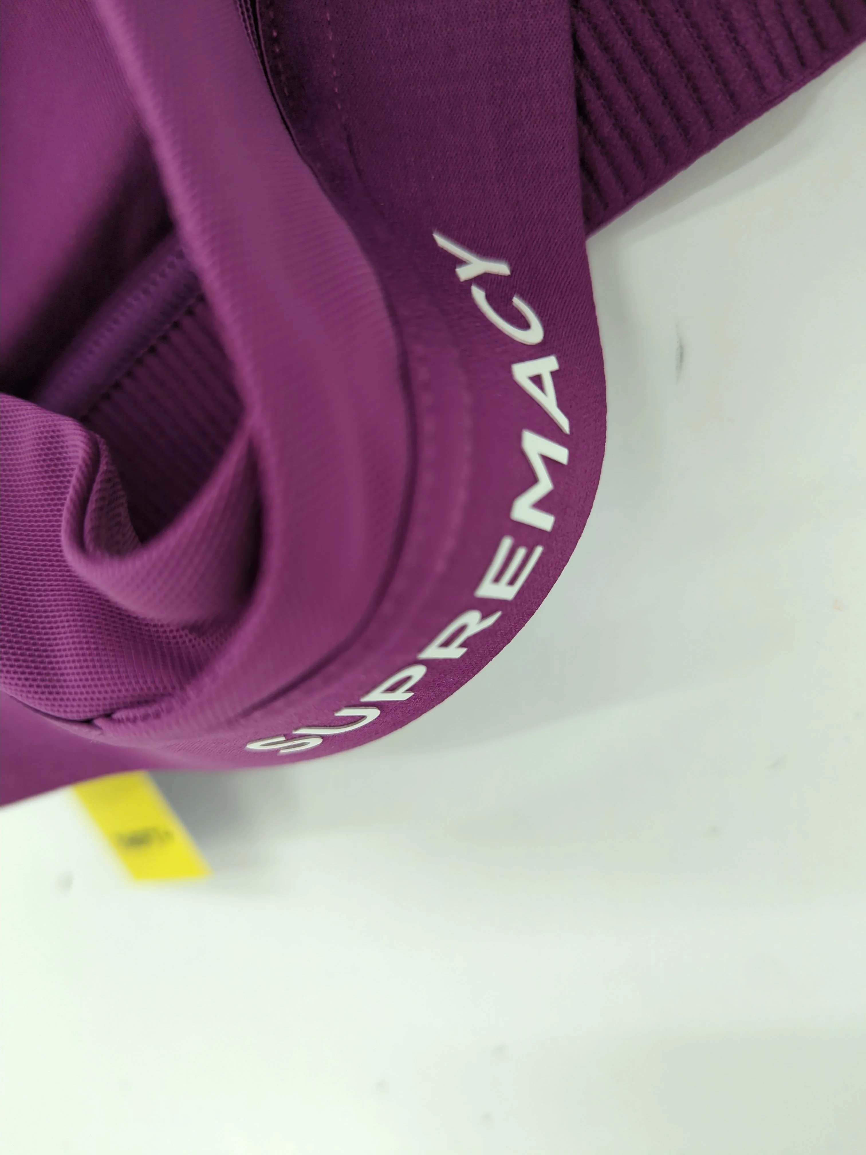 Supremacy Women's Top L Purple Nylon with Elastane Cropped New with tags - Image 5