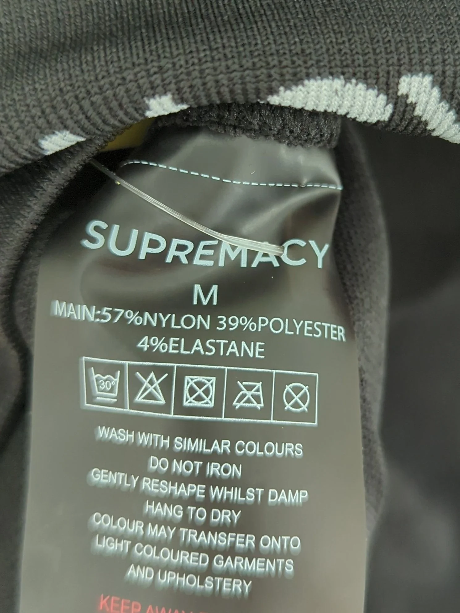 Supremacy Women's Top M Black Nylon New with tags - Image 5