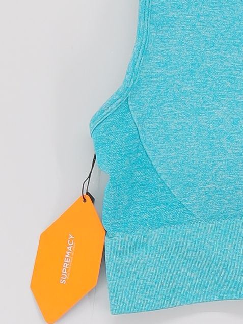 Supremacy Women's Top M Blue Nylon New with tags - Image 4