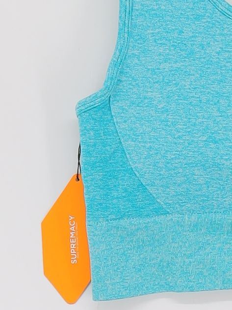 Supremacy Women's Top M Blue Nylon New with tags - Image 4