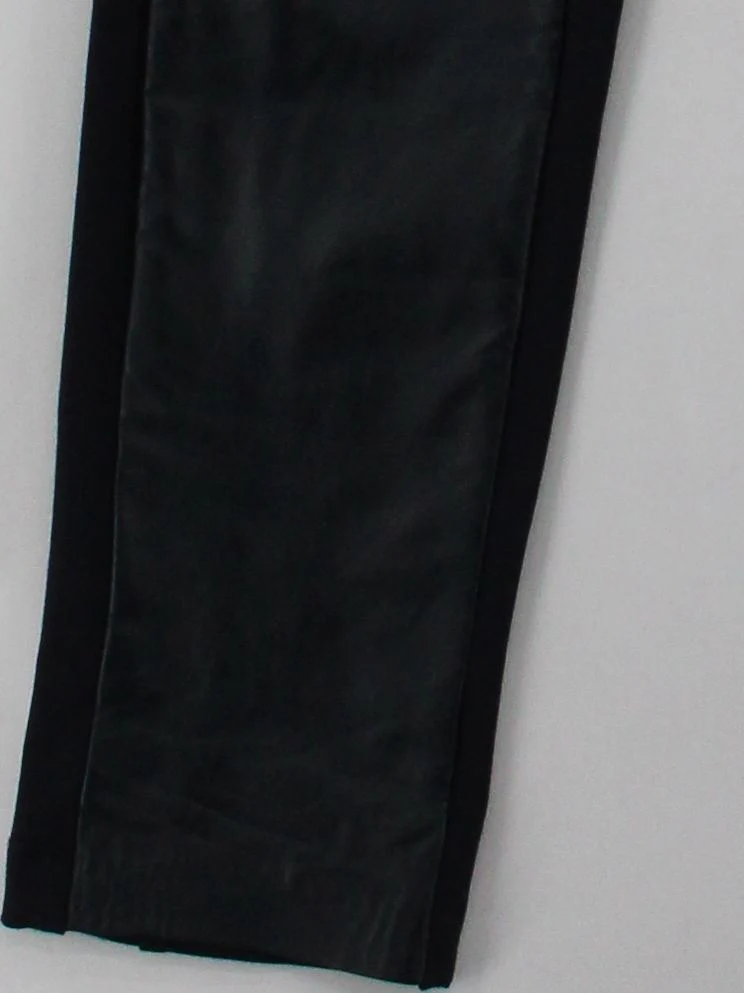 Suzy D Women's Trousers M Black Leather - Image 4