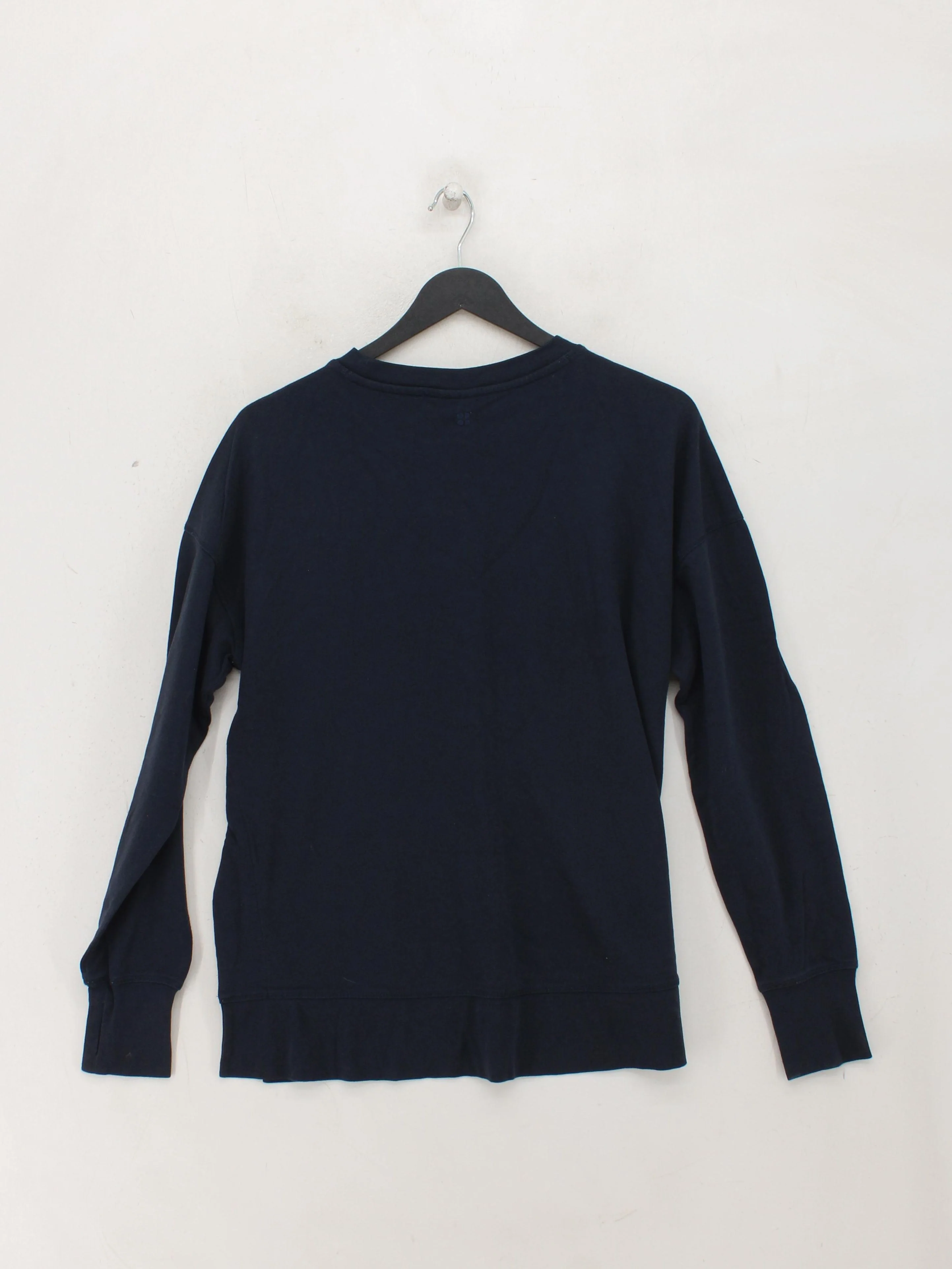Sweaty Betty Men's Hoodie M Blue 100% Cotton Pullover - Image 2
