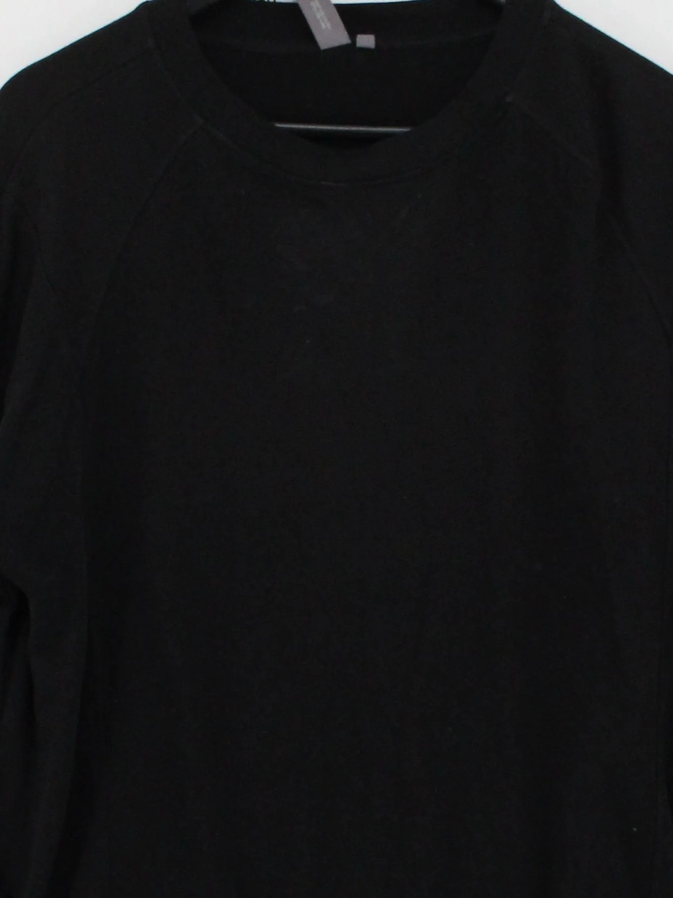 Sweaty Betty Men's Jumper M Black Cotton with Lyocell Modal Crew Neck Pullover - Image 3