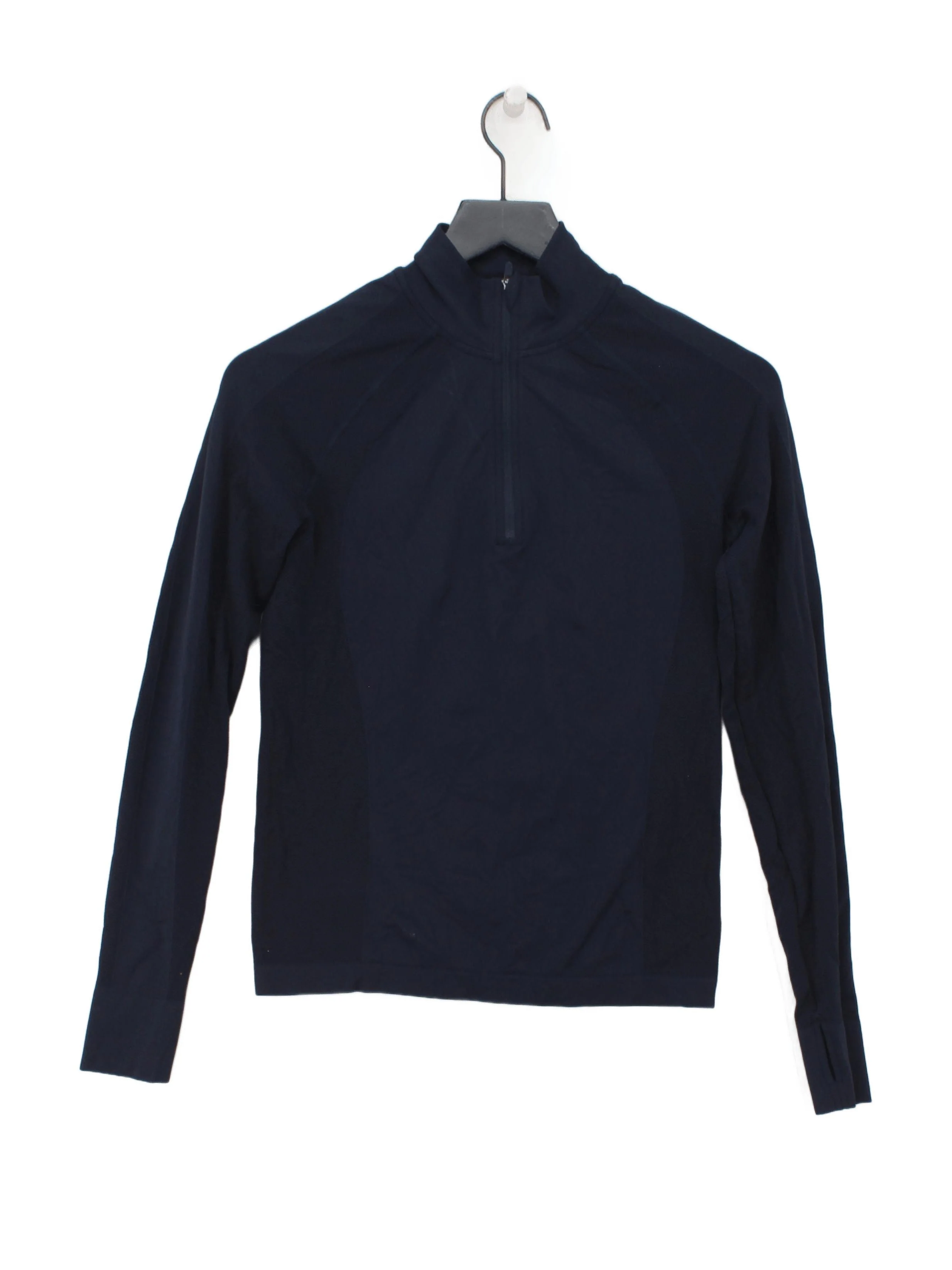 Sweaty Betty Men's Loungewear S Blue Polyamide with Elastane High Neck Basic
