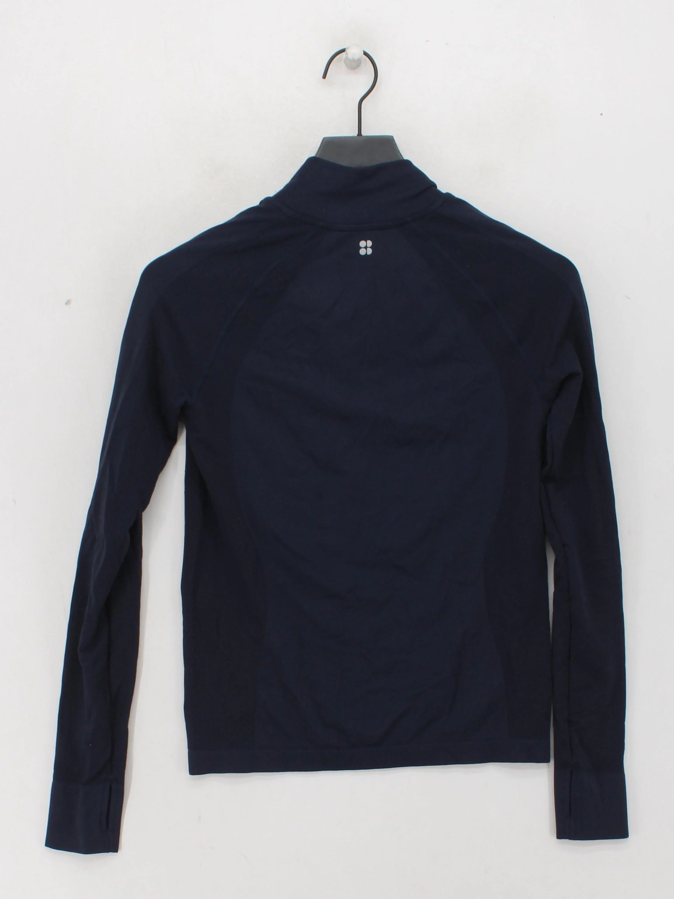 Sweaty Betty Men's Loungewear S Blue Polyamide with Elastane High Neck Basic - Image 2