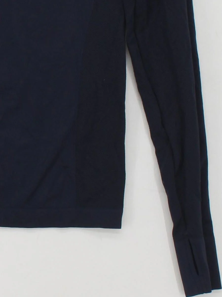 Sweaty Betty Men's Loungewear S Blue Polyamide with Elastane High Neck Basic - Image 4