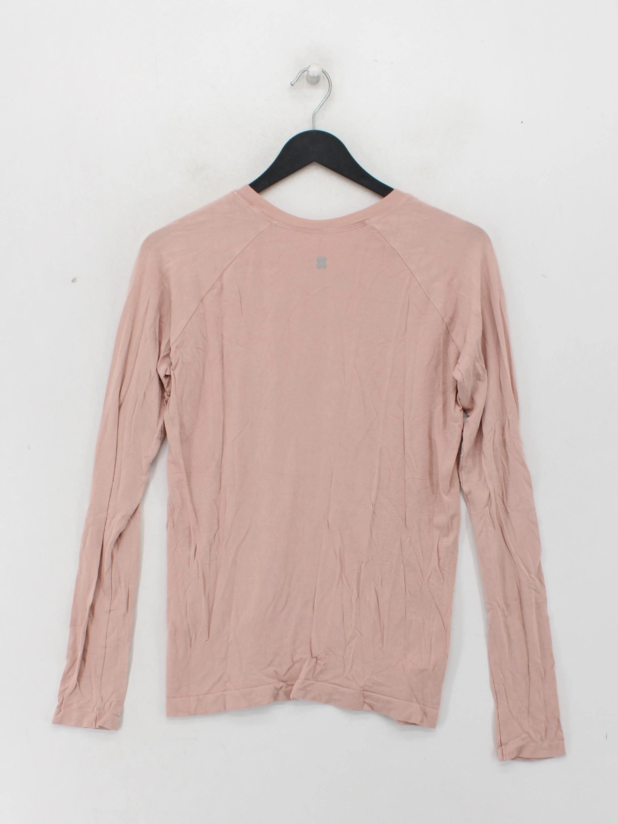 Sweaty Betty Men's T-Shirt Chest: 32 in Pink Polyester with Elastane Basic - Image 2