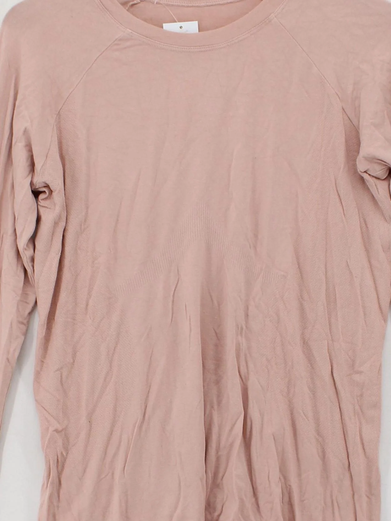 Sweaty Betty Men's T-Shirt Chest: 32 in Pink Polyester with Elastane Basic - Image 3