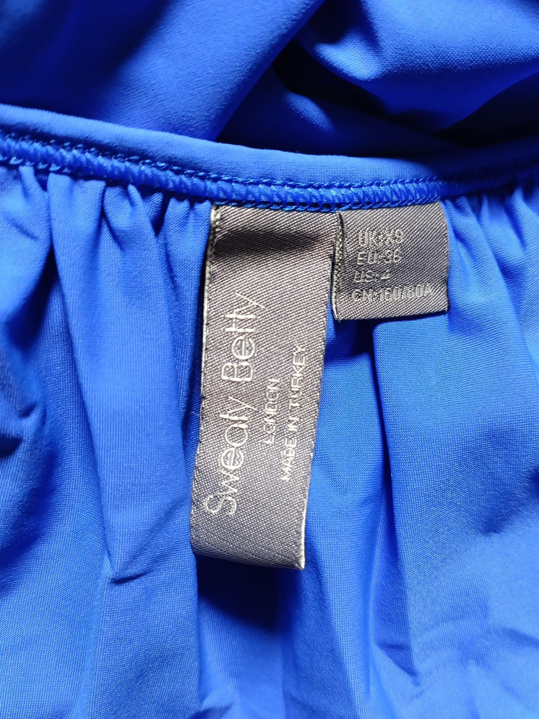 Sweaty Betty Skater Midi Dress UK8 in Blue - Image 5