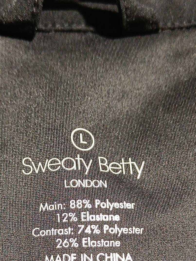 Sweaty Betty Women's Hoodie L Black Polyester with Elastane Pullover - Image 5