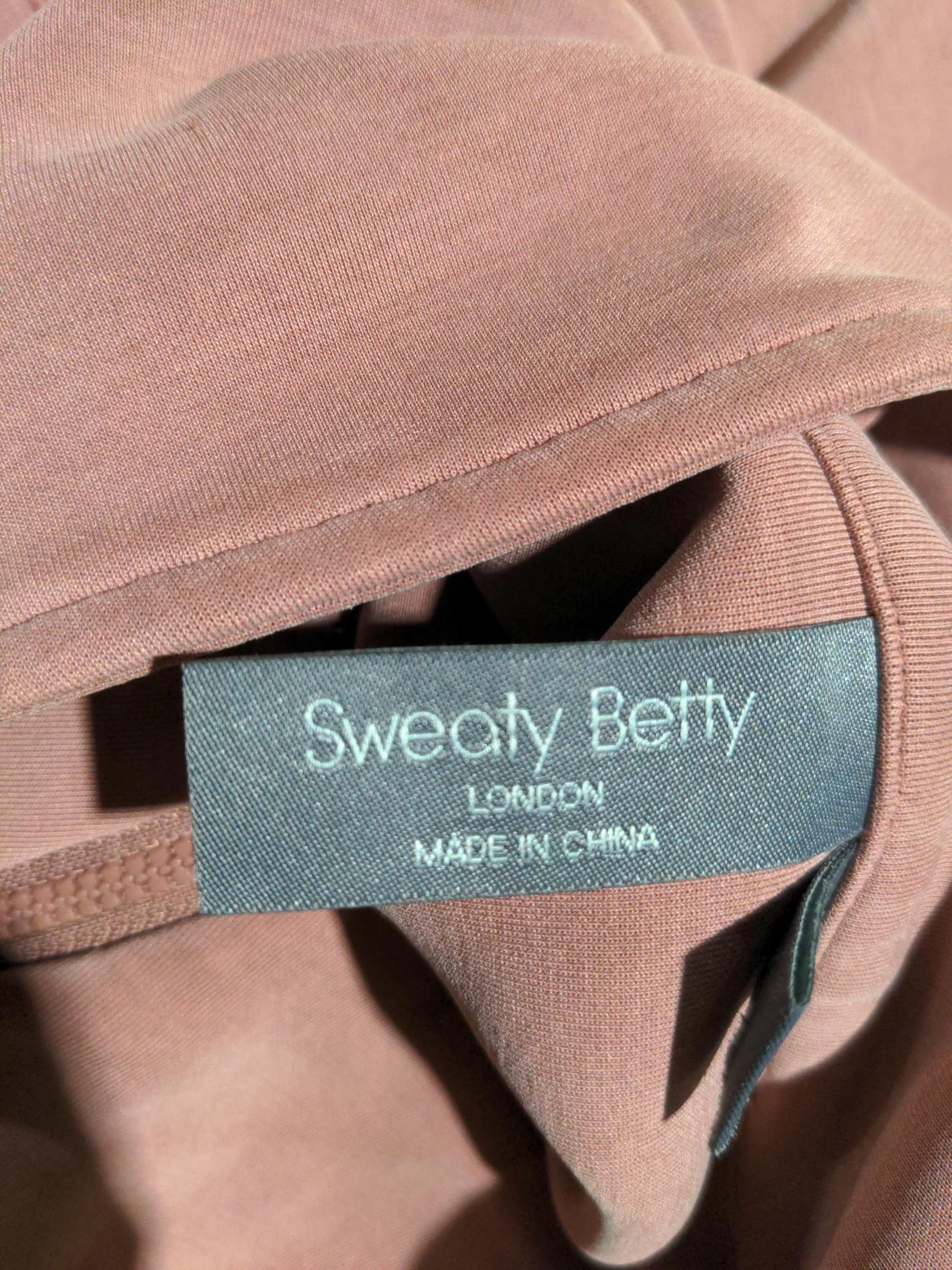 Sweaty Betty Women's Hoodie L Pink Polyester - Image 7