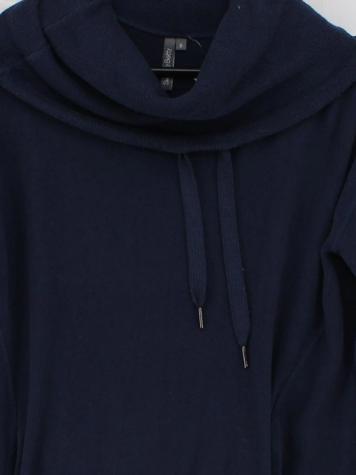 Sweaty Betty Women's Hoodie M Blue 100% Cotton Pullover - Image 3