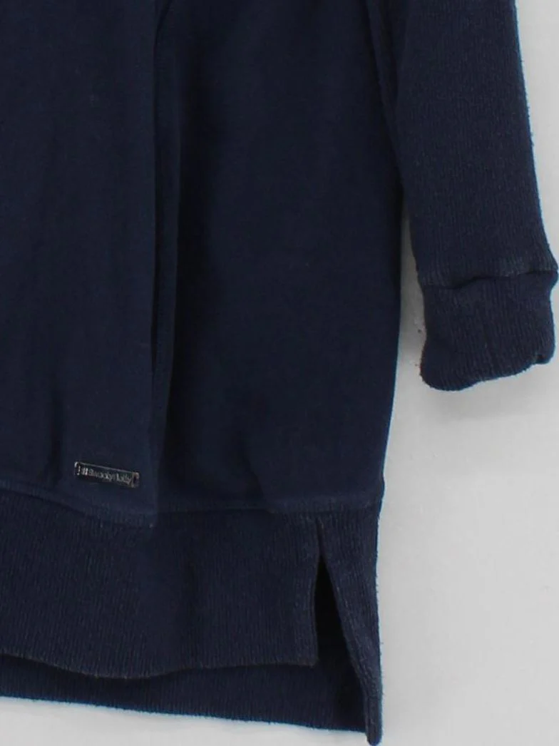 Sweaty Betty Women's Hoodie M Blue 100% Cotton Pullover - Image 4