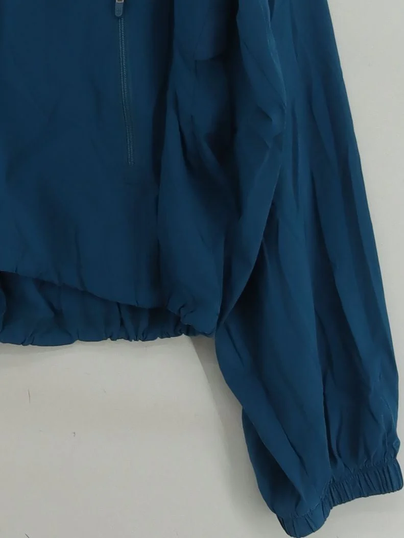 Sweaty Betty Women's Hoodie M Blue 100% Nylon Pullover - Image 4