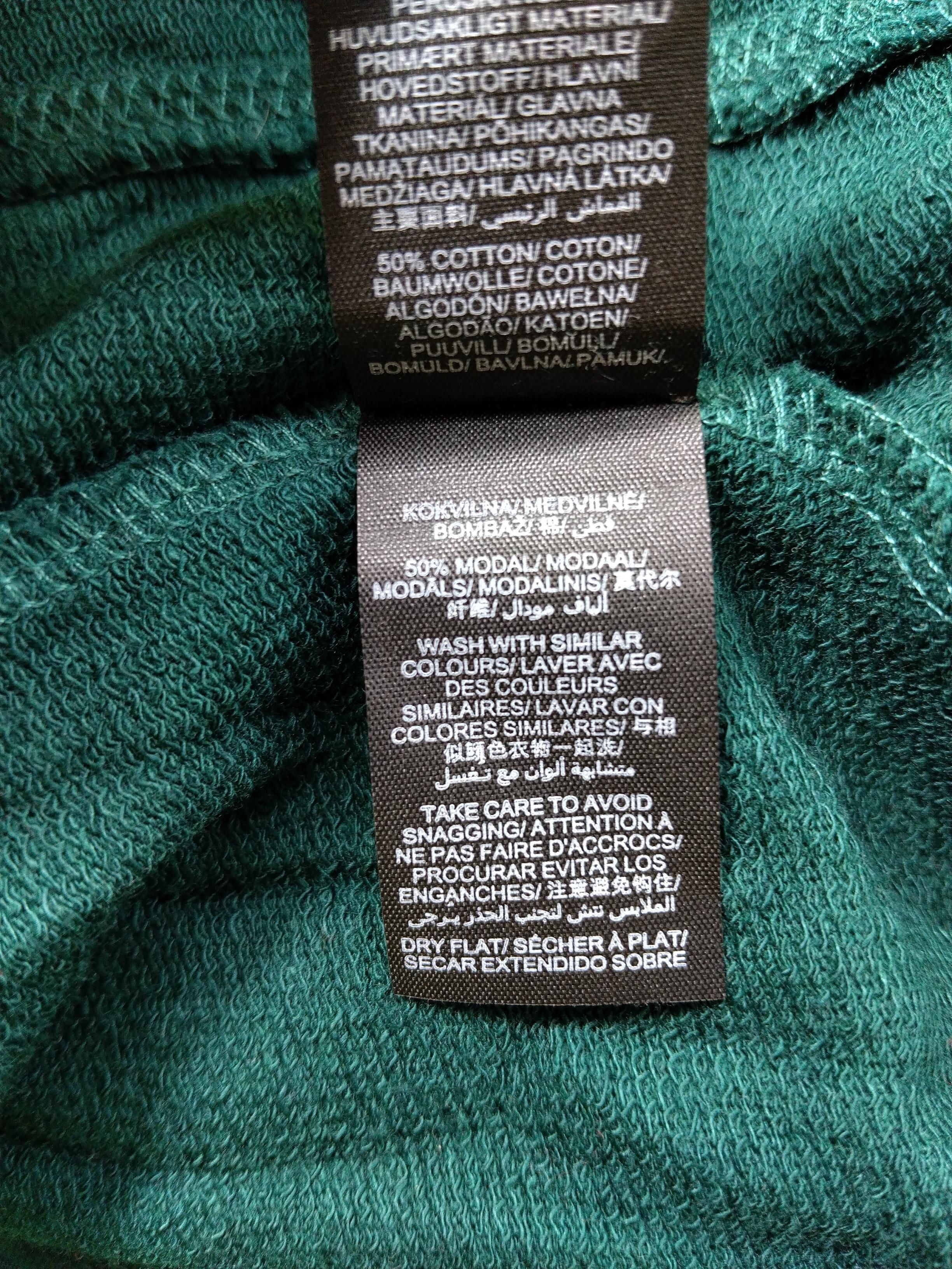 Sweaty Betty Women's Hoodie M Green Cotton with Lyocell Modal Pullover - Image 7