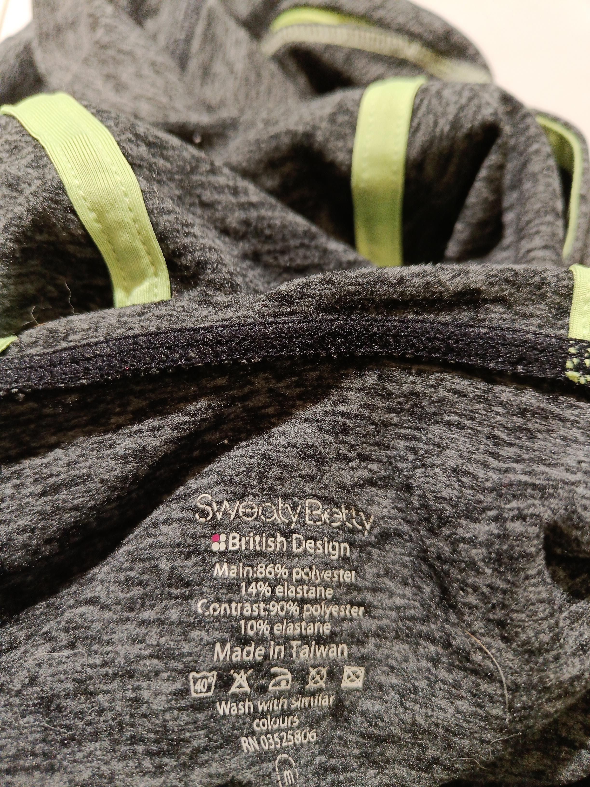 Sweaty Betty Women's Hoodie M Grey Polyester with Elastane Pullover - Image 5