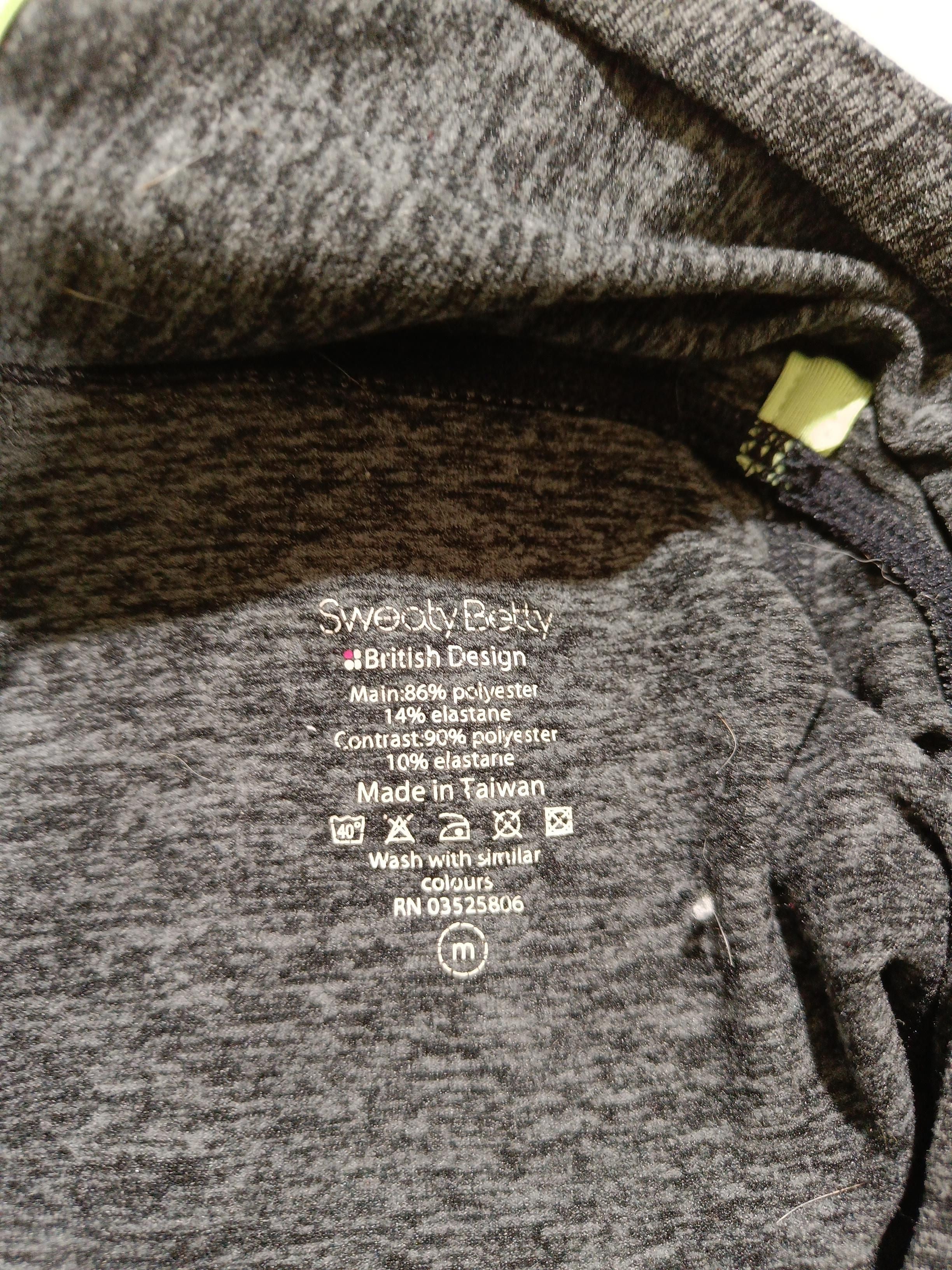 Sweaty Betty Women's Hoodie M Grey Polyester with Elastane Pullover - Image 6