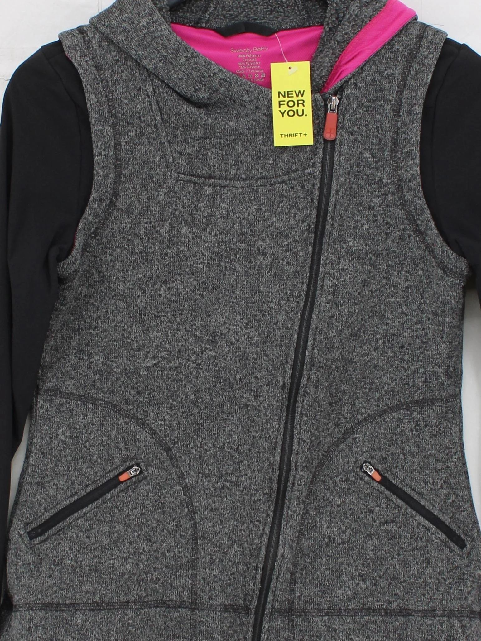 Sweaty Betty Women's Hoodie M Multi Polyester with Elastane Pullover - Image 3