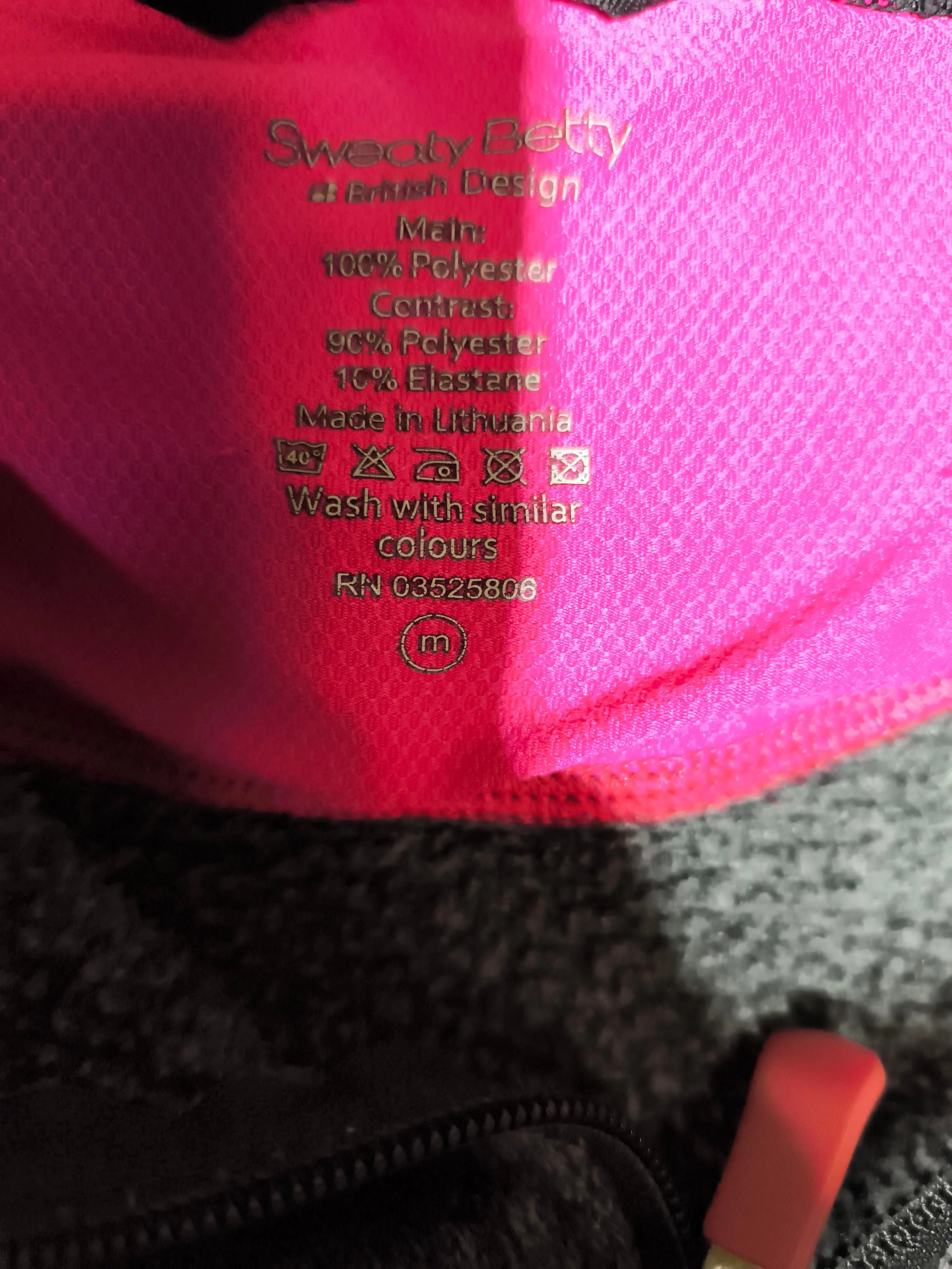 Sweaty Betty Women's Hoodie M Multi Polyester with Elastane Pullover - Image 6