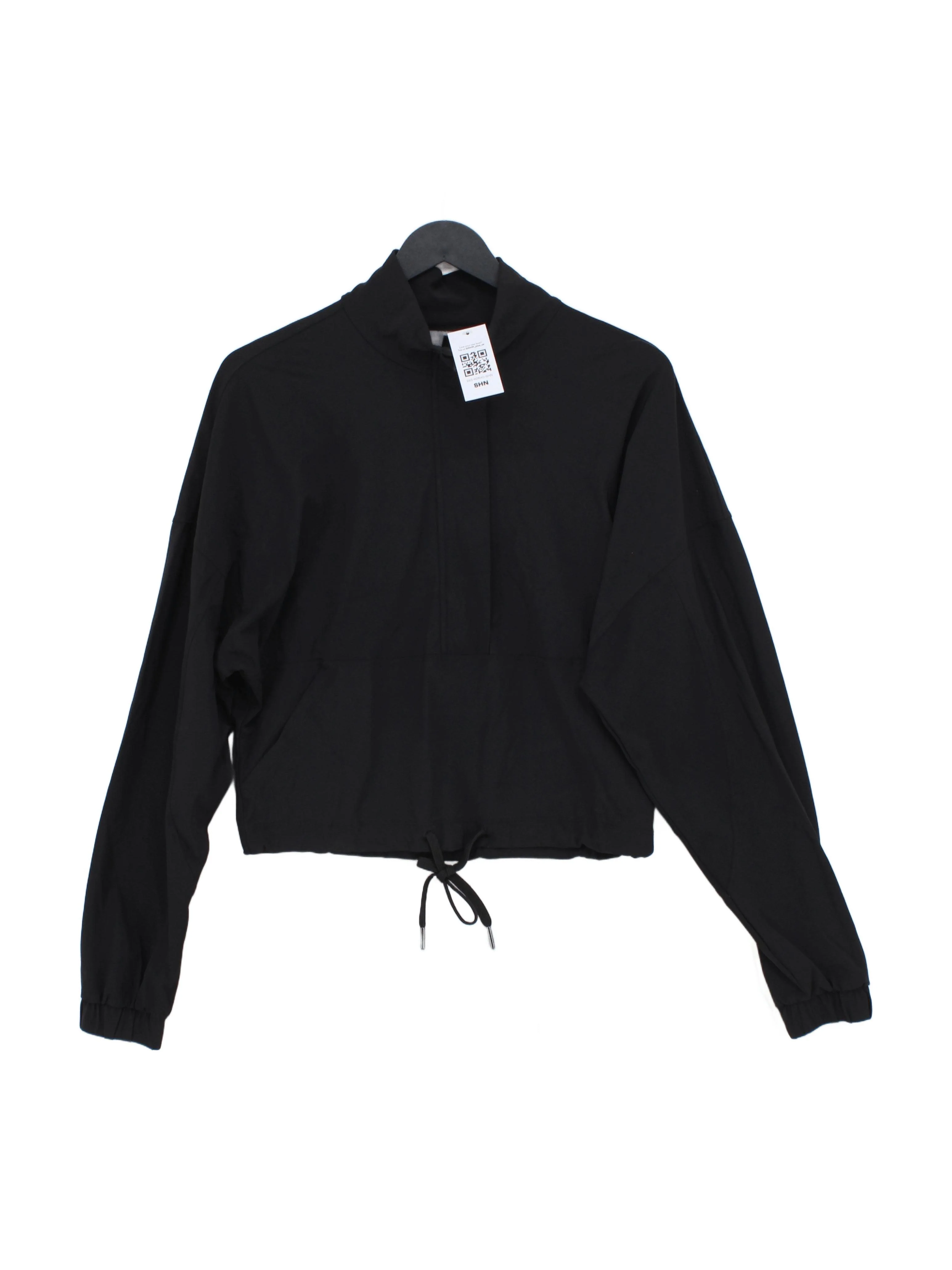 Sweaty Betty Women's Hoodie S Black Polyamide with Elastane Pullover