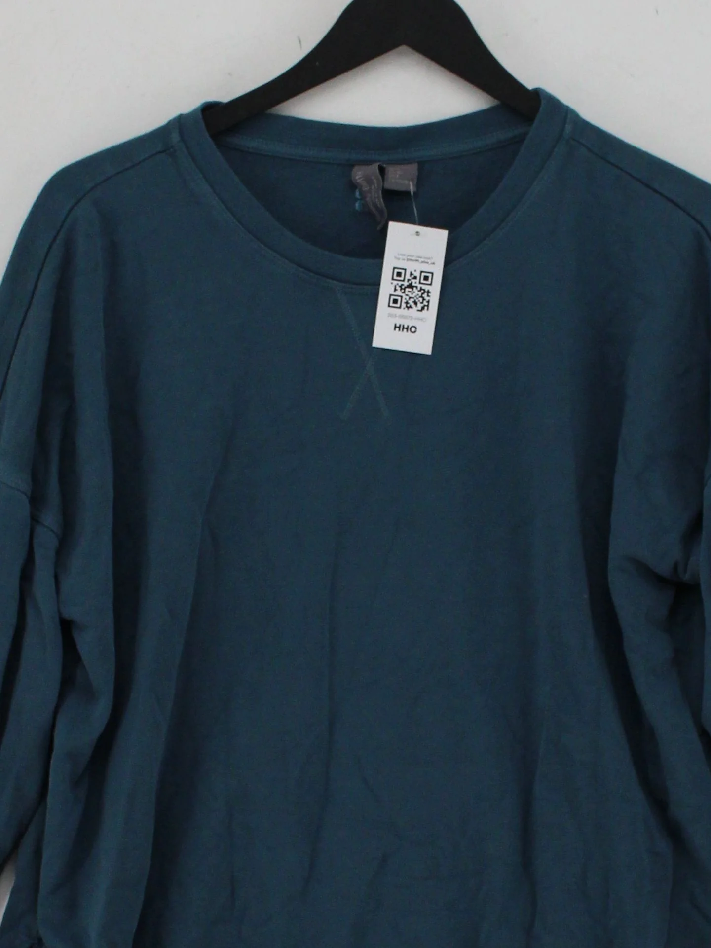 Sweaty Betty Women's Hoodie S Blue Cotton with Lyocell Modal Pullover - Image 3