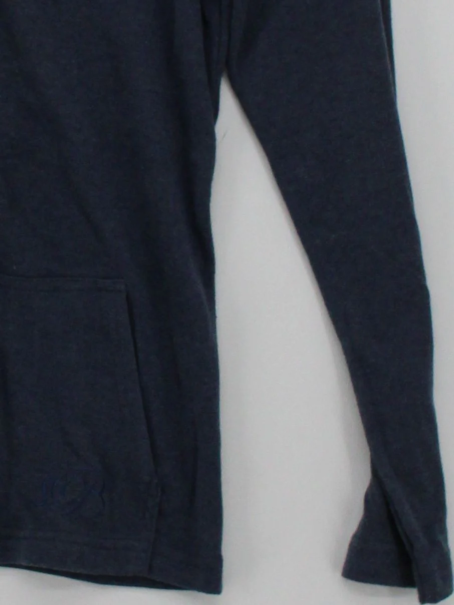 Sweaty Betty Women's Hoodie S Blue Polyester with Cotton Pullover - Image 4