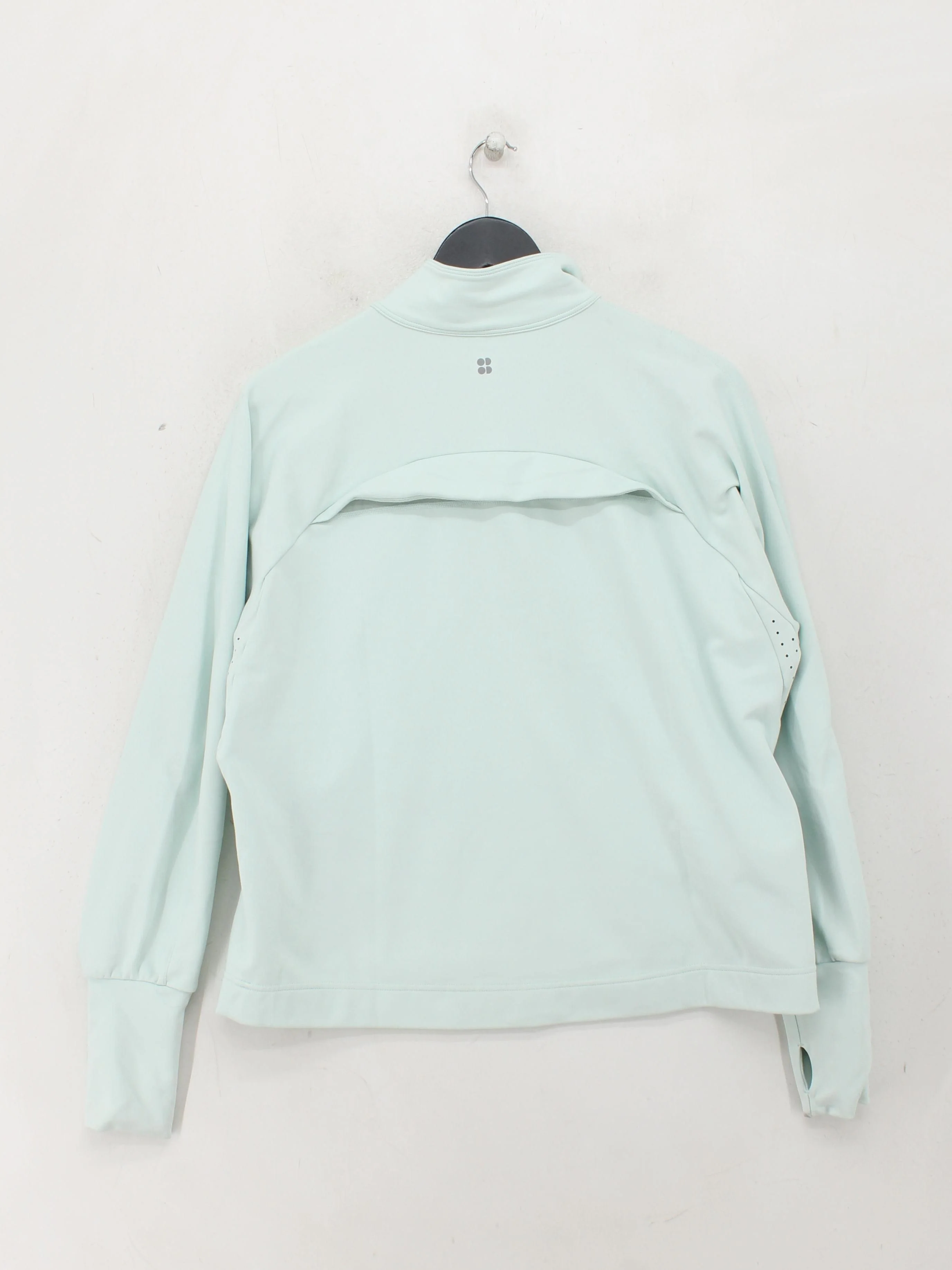 Sweaty Betty Women's Hoodie S Green Polyester with Elastane Pullover - Image 2