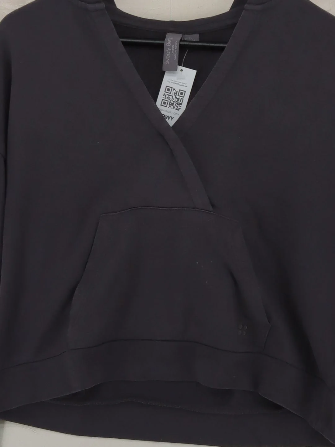 Sweaty Betty Women's Hoodie S Grey 100% Other Pullover - Image 3
