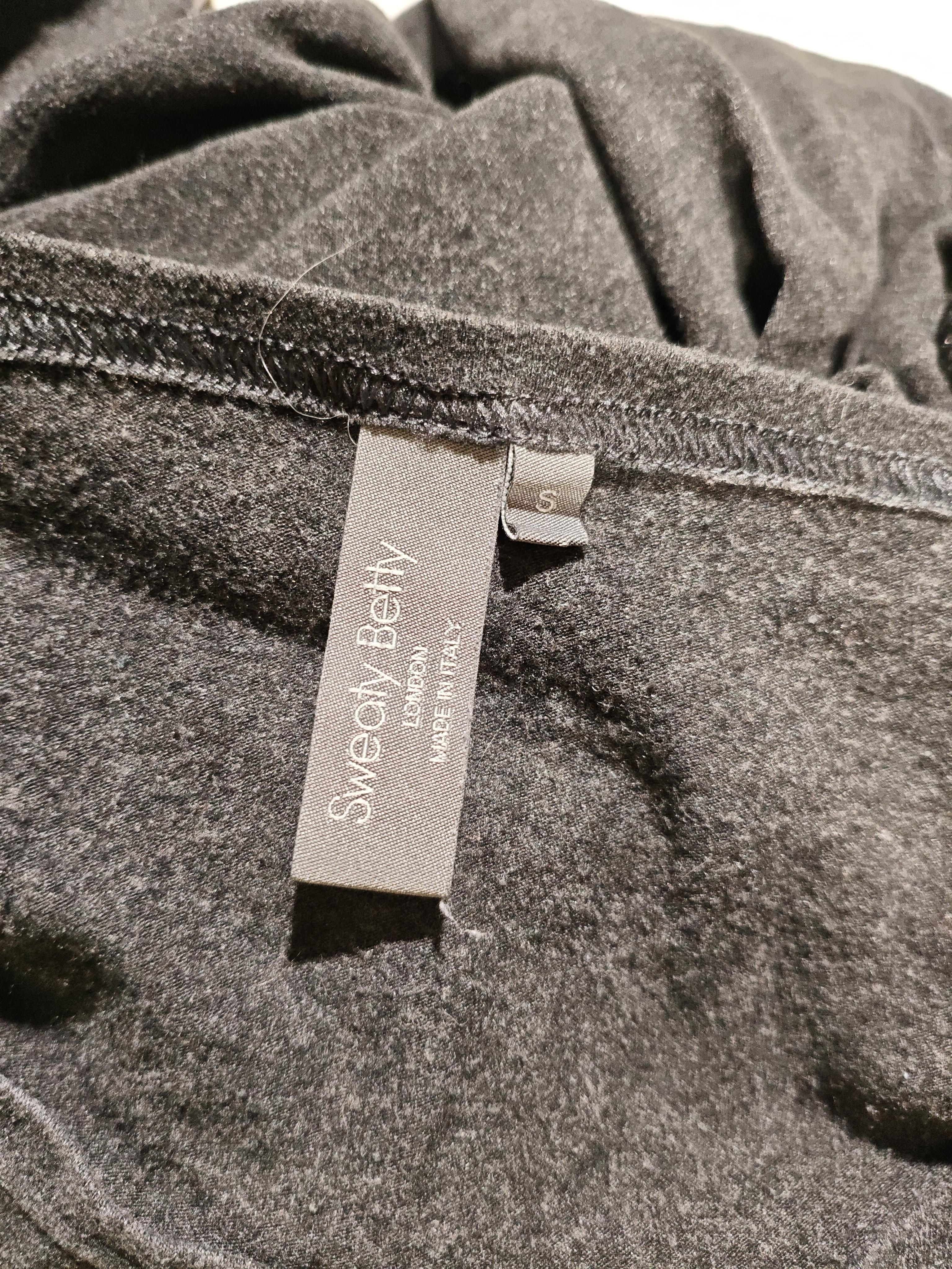 Sweaty Betty Women's Hoodie S Grey Acrylic with Cotton, Elastane Pullover - Image 6
