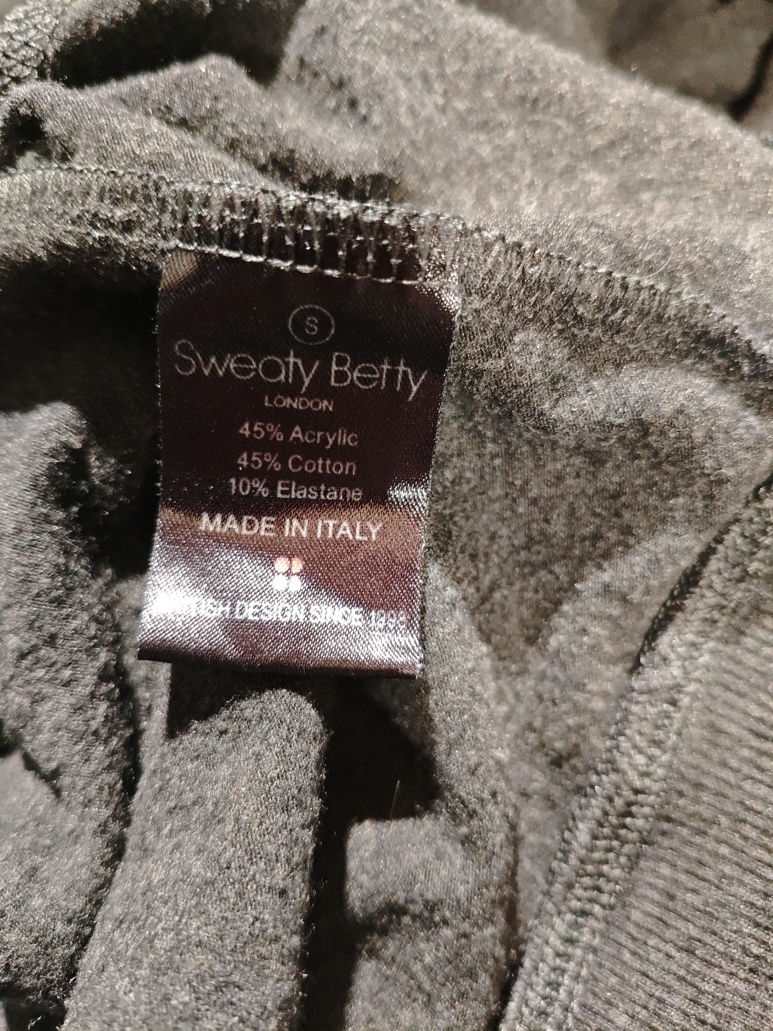 Sweaty Betty Women's Hoodie S Grey Acrylic with Cotton, Elastane Pullover - Image 7