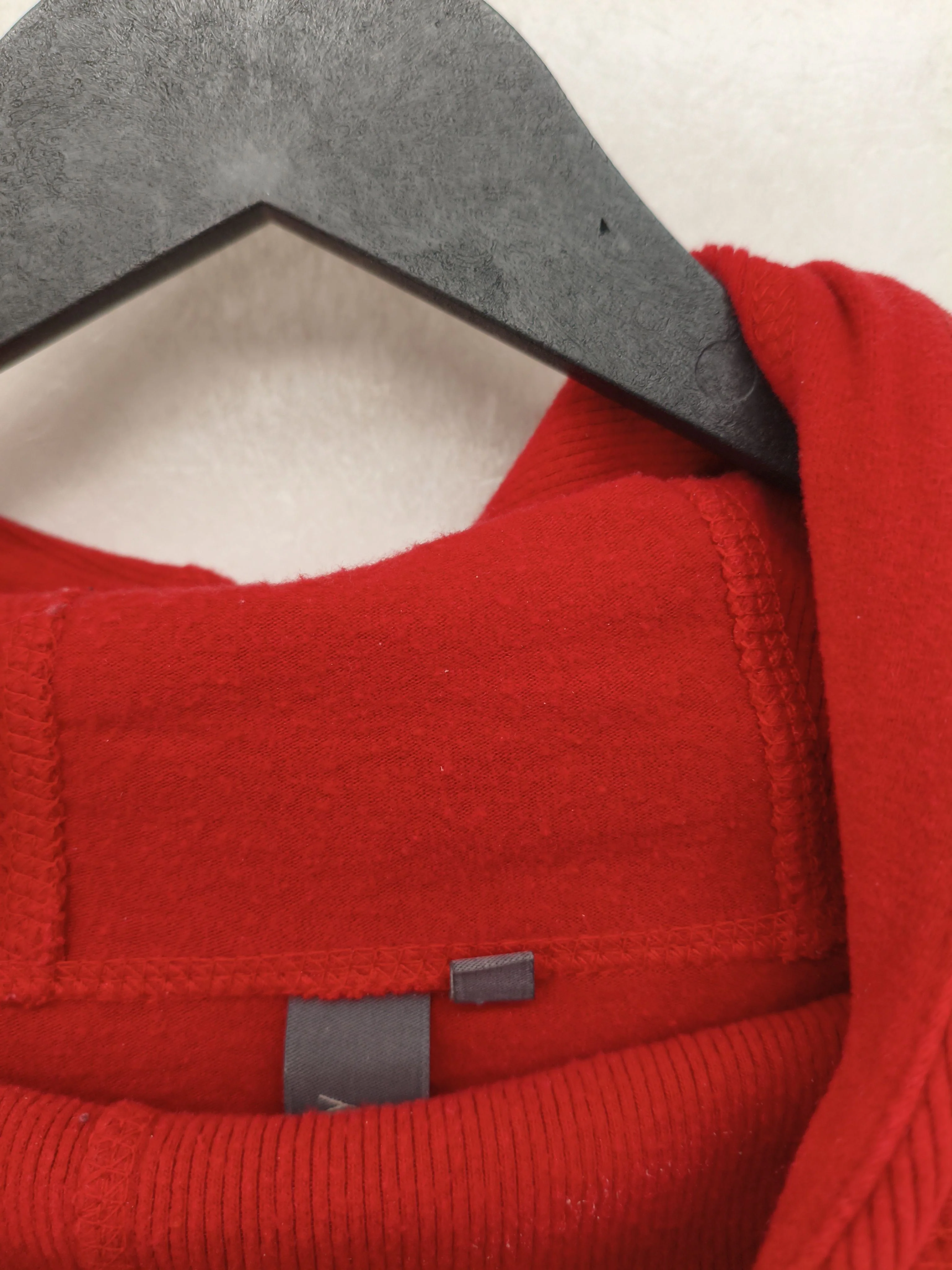 Sweaty Betty Women's Hoodie S Red Cotton with Acrylic, Elastane Pullover - Image 5